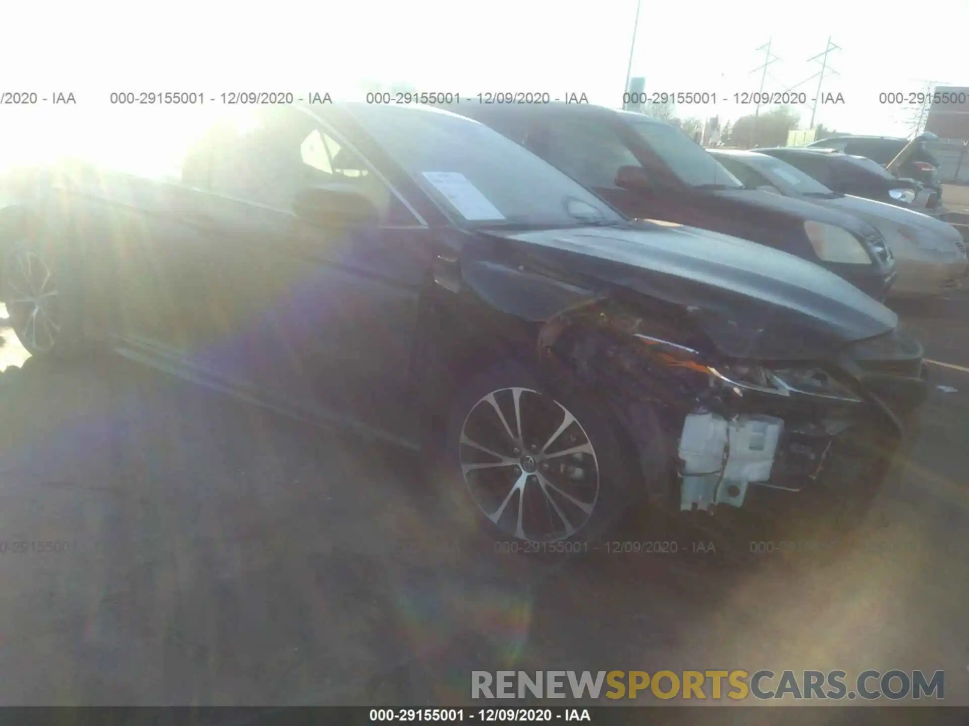 1 Photograph of a damaged car 4T1B11HK7KU206621 TOYOTA CAMRY 2019