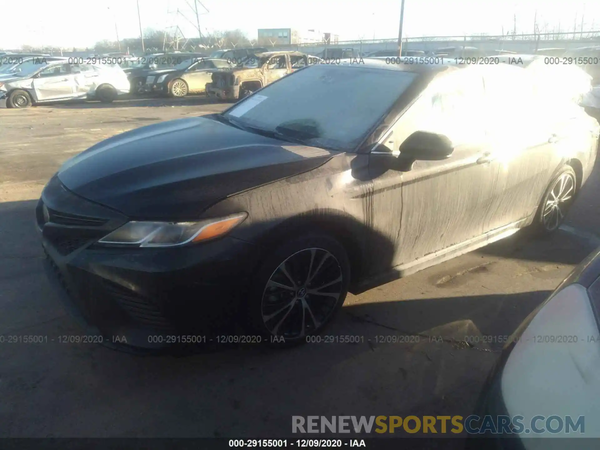 2 Photograph of a damaged car 4T1B11HK7KU206621 TOYOTA CAMRY 2019