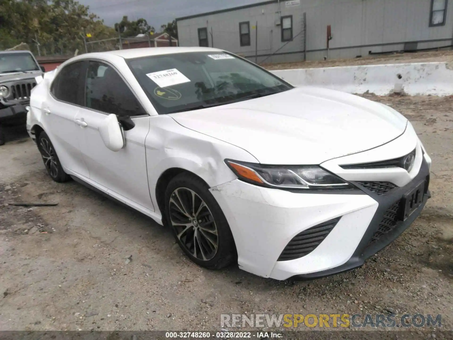 1 Photograph of a damaged car 4T1B11HK7KU209745 TOYOTA CAMRY 2019