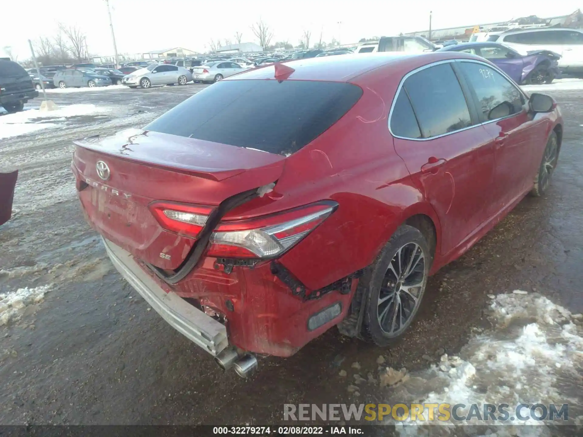 6 Photograph of a damaged car 4T1B11HK7KU210166 TOYOTA CAMRY 2019