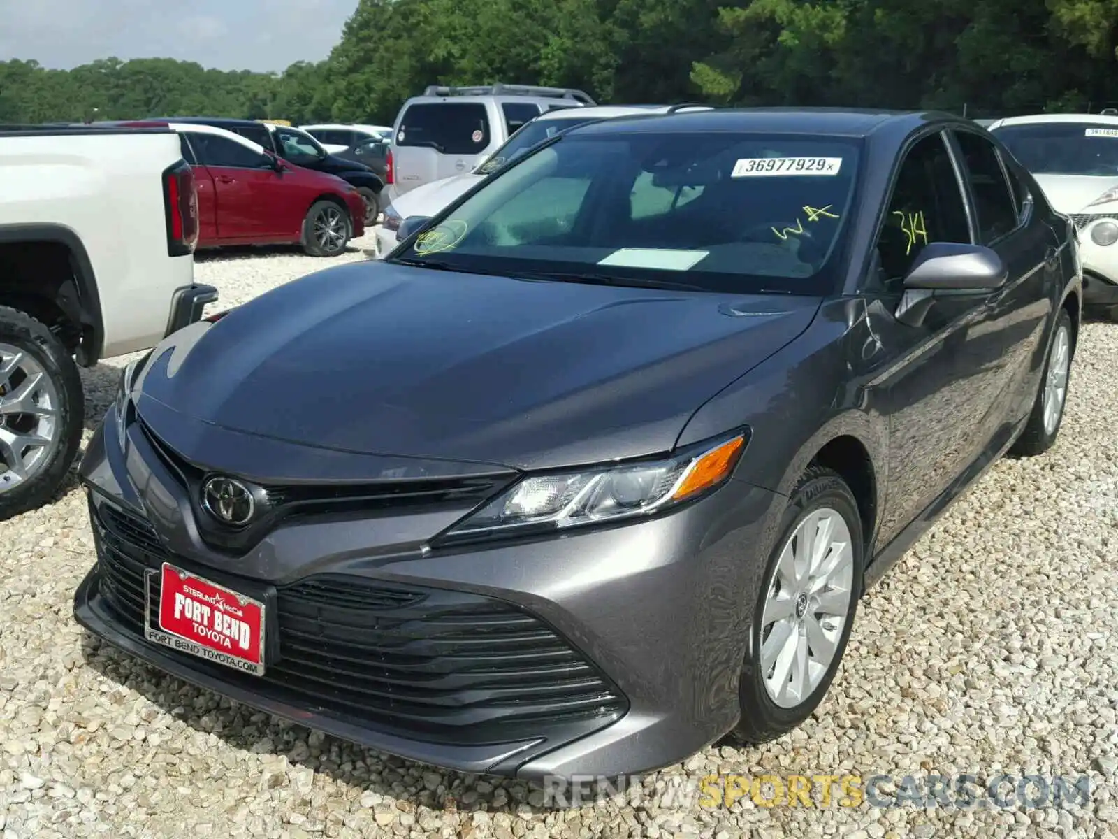 2 Photograph of a damaged car 4T1B11HK7KU210510 TOYOTA CAMRY 2019