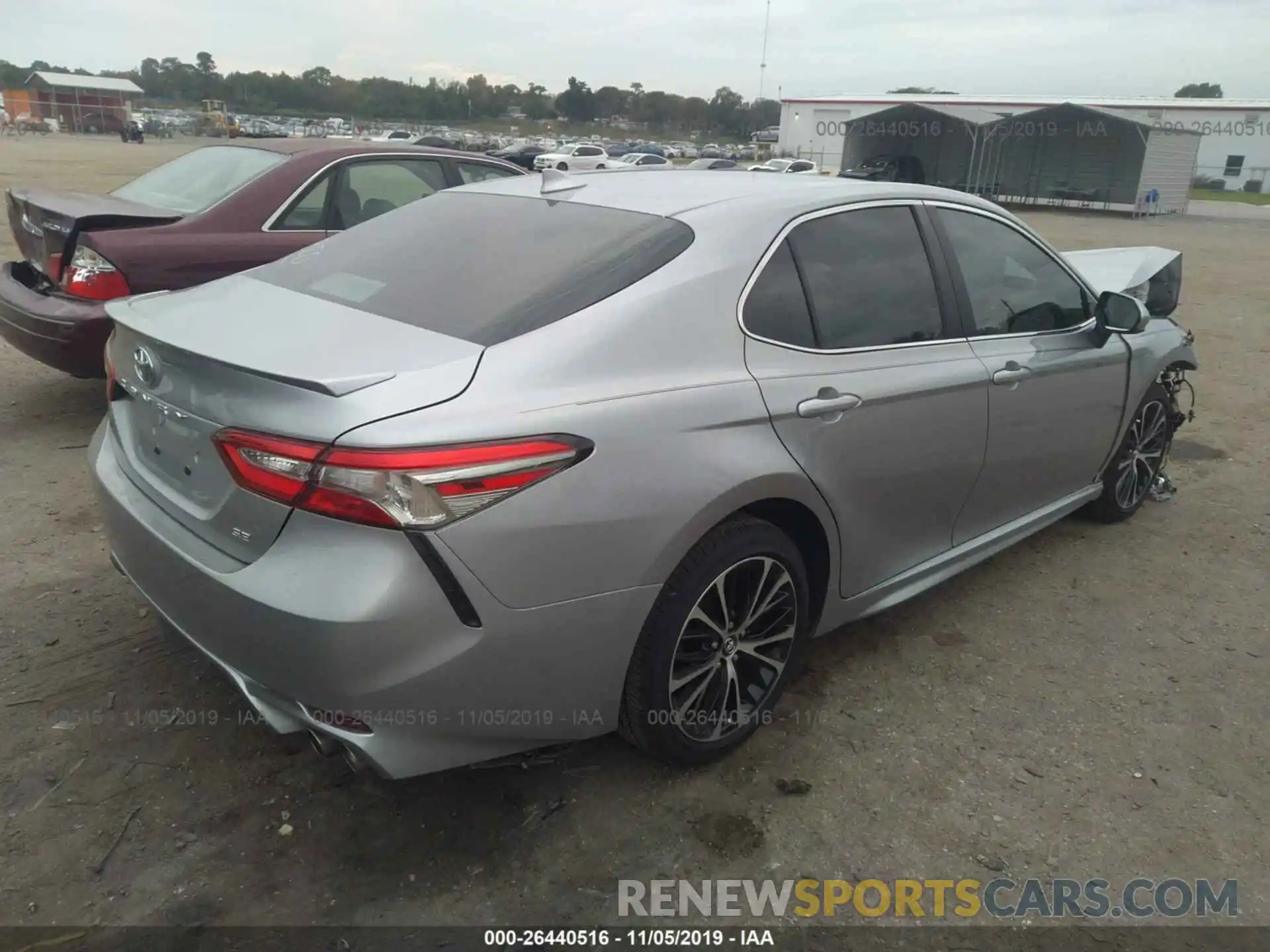 4 Фотография поврежденного автомобиля 4T1B11HK7KU210636 TOYOTA CAMRY 2019