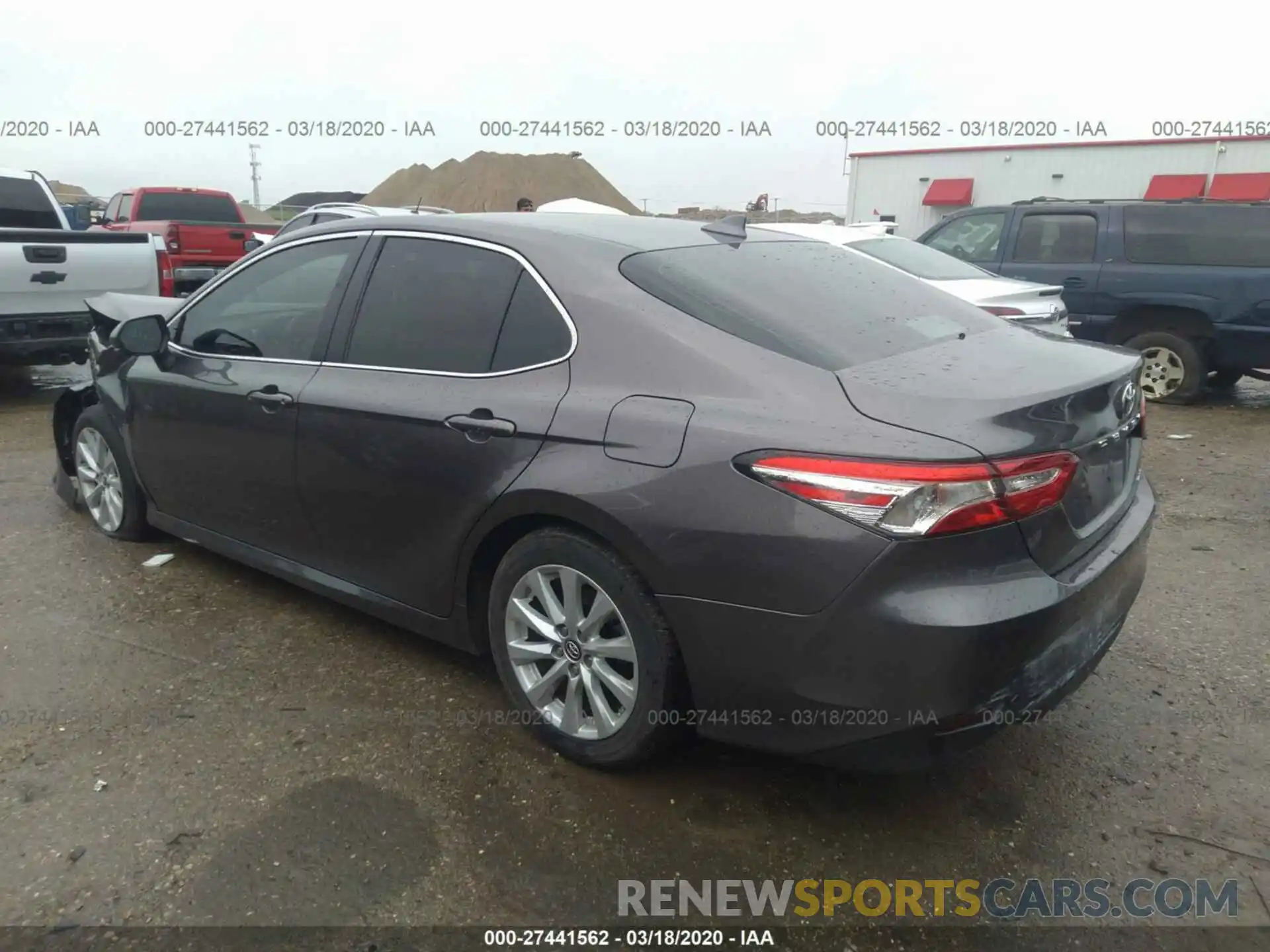 3 Photograph of a damaged car 4T1B11HK7KU211172 TOYOTA CAMRY 2019