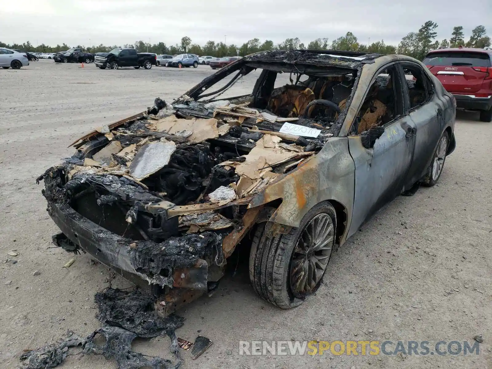 2 Photograph of a damaged car 4T1B11HK7KU211513 TOYOTA CAMRY 2019