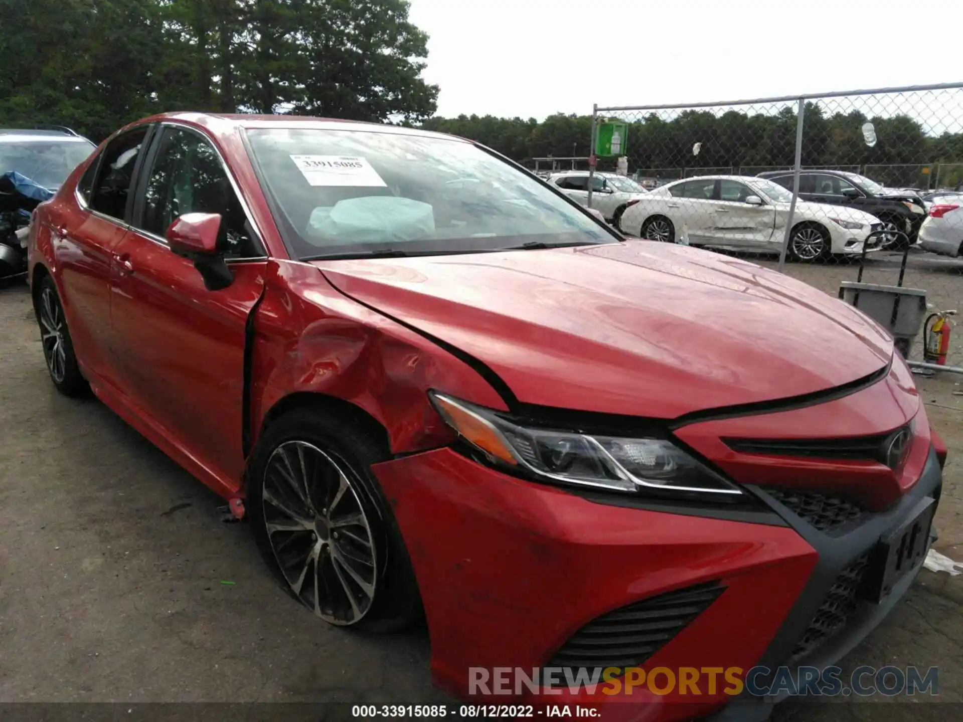 1 Photograph of a damaged car 4T1B11HK7KU212418 TOYOTA CAMRY 2019