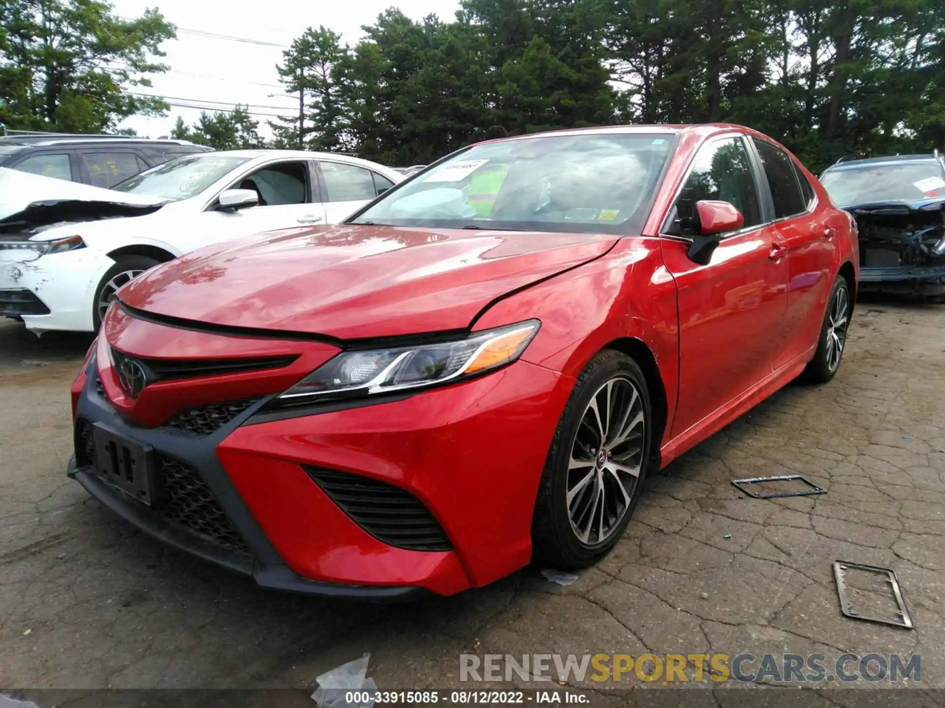 2 Photograph of a damaged car 4T1B11HK7KU212418 TOYOTA CAMRY 2019