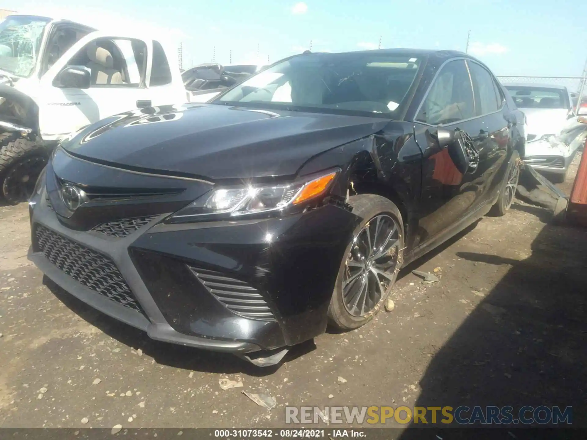 2 Photograph of a damaged car 4T1B11HK7KU212905 TOYOTA CAMRY 2019