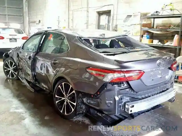 3 Photograph of a damaged car 4T1B11HK7KU212936 TOYOTA CAMRY 2019