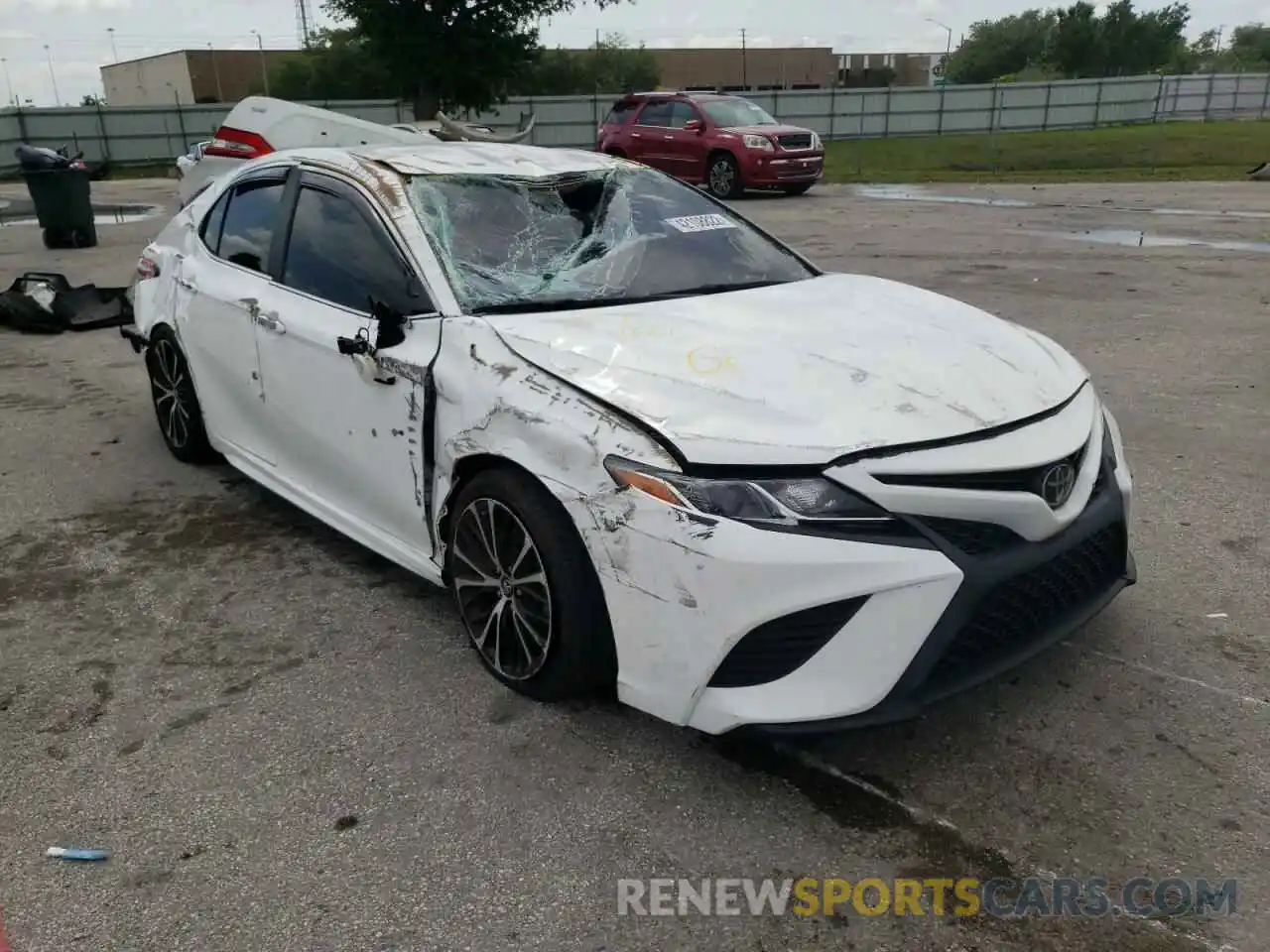 1 Photograph of a damaged car 4T1B11HK7KU213049 TOYOTA CAMRY 2019