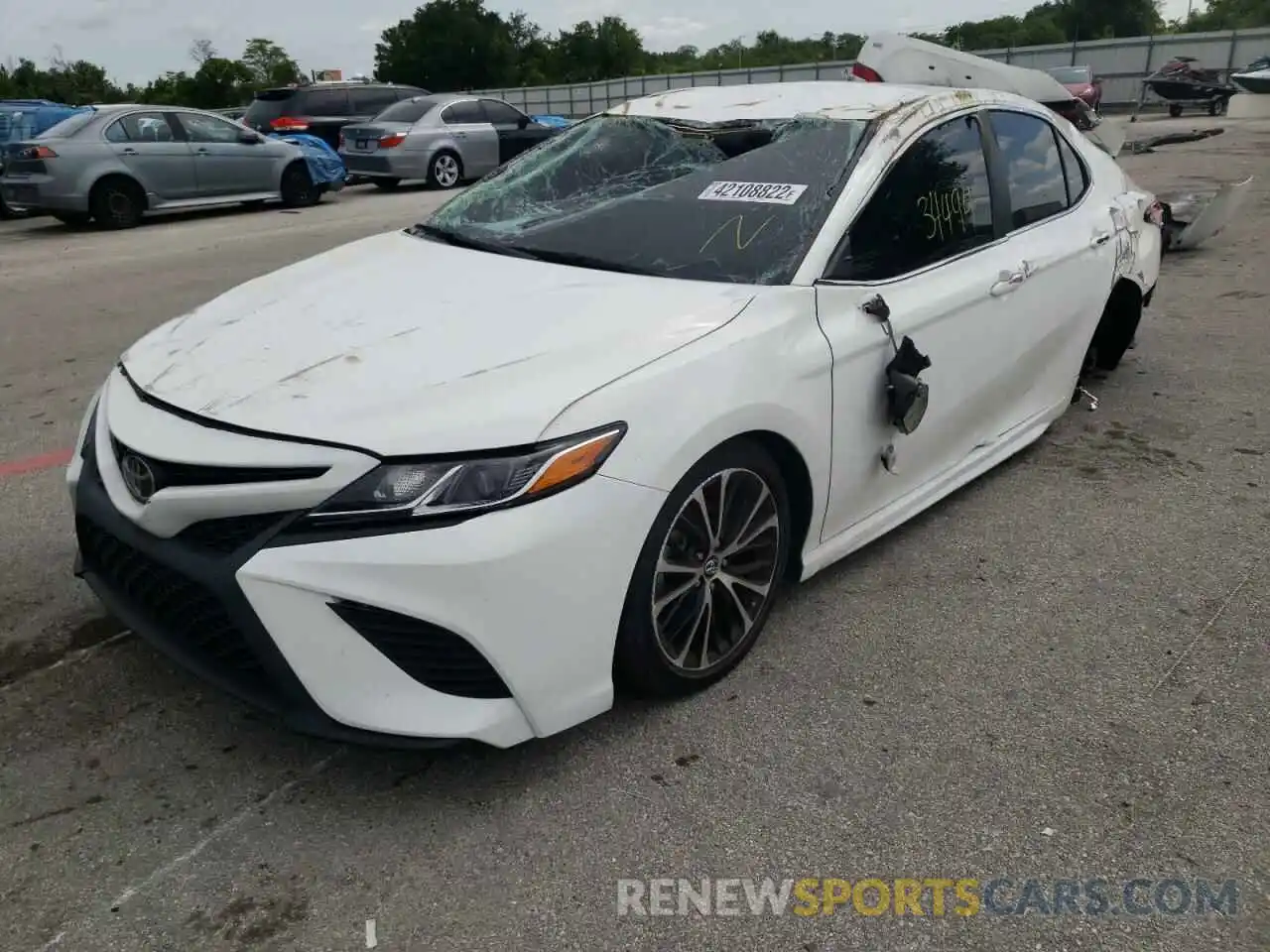 2 Photograph of a damaged car 4T1B11HK7KU213049 TOYOTA CAMRY 2019