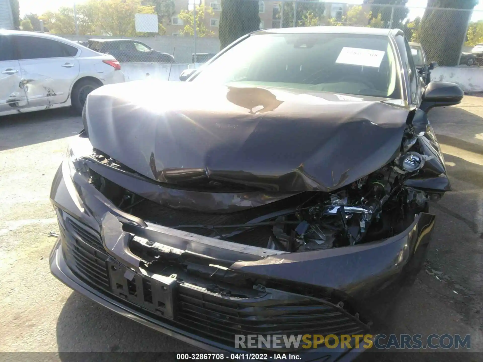 6 Photograph of a damaged car 4T1B11HK7KU213360 TOYOTA CAMRY 2019