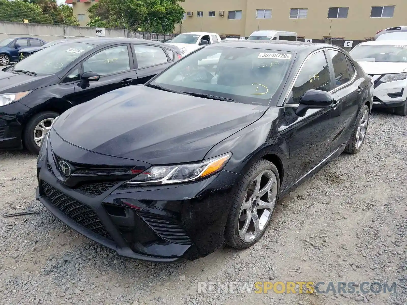 2 Photograph of a damaged car 4T1B11HK7KU213424 TOYOTA CAMRY 2019