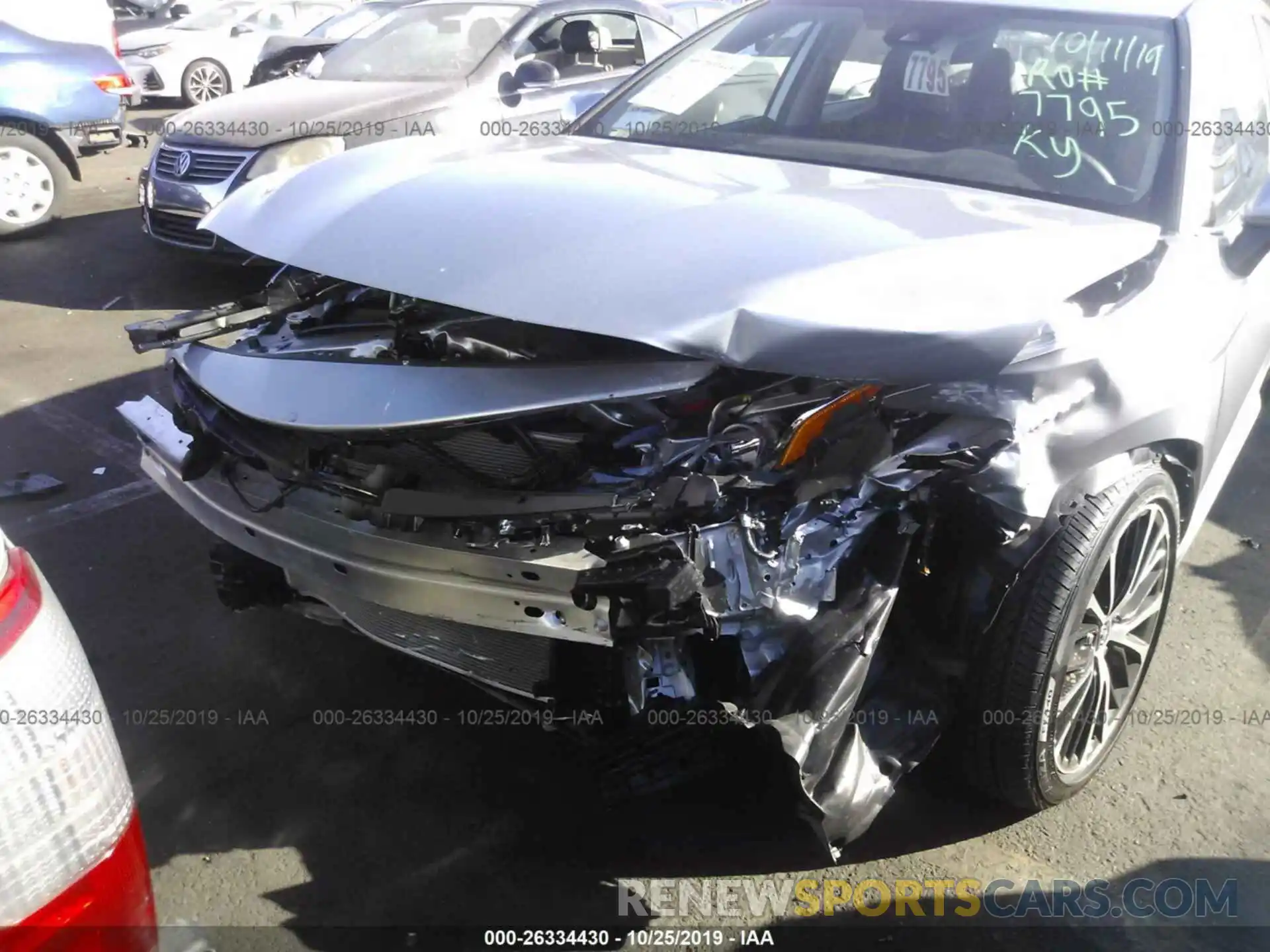 6 Photograph of a damaged car 4T1B11HK7KU213844 TOYOTA CAMRY 2019