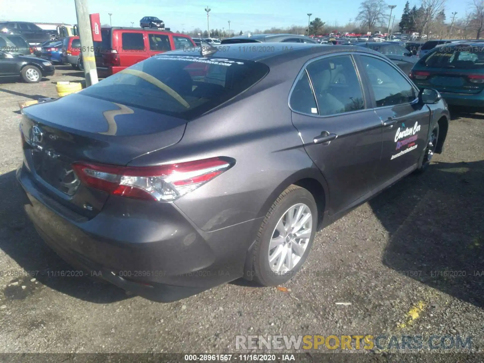 4 Photograph of a damaged car 4T1B11HK7KU214248 TOYOTA CAMRY 2019