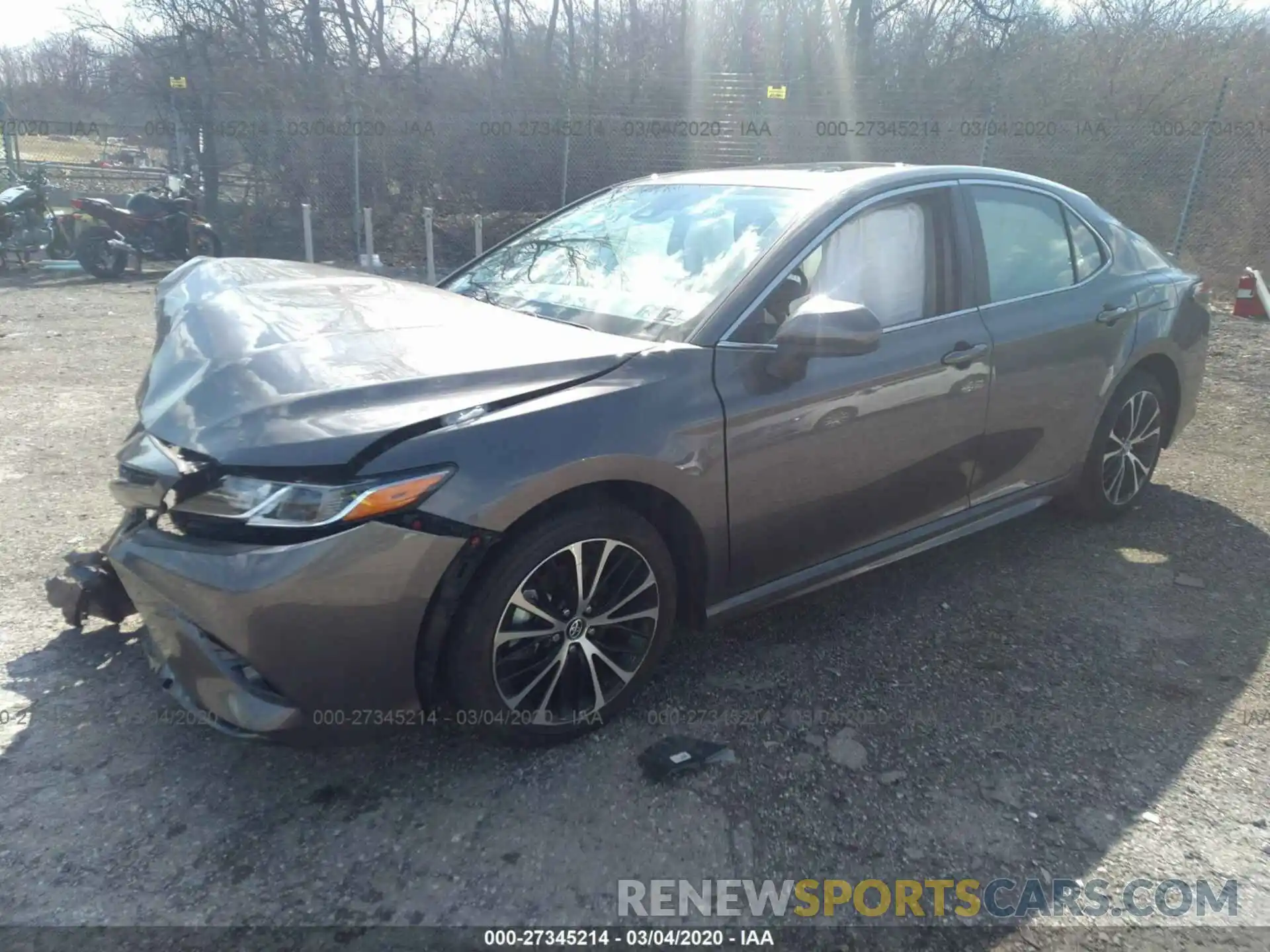 2 Photograph of a damaged car 4T1B11HK7KU214377 TOYOTA CAMRY 2019