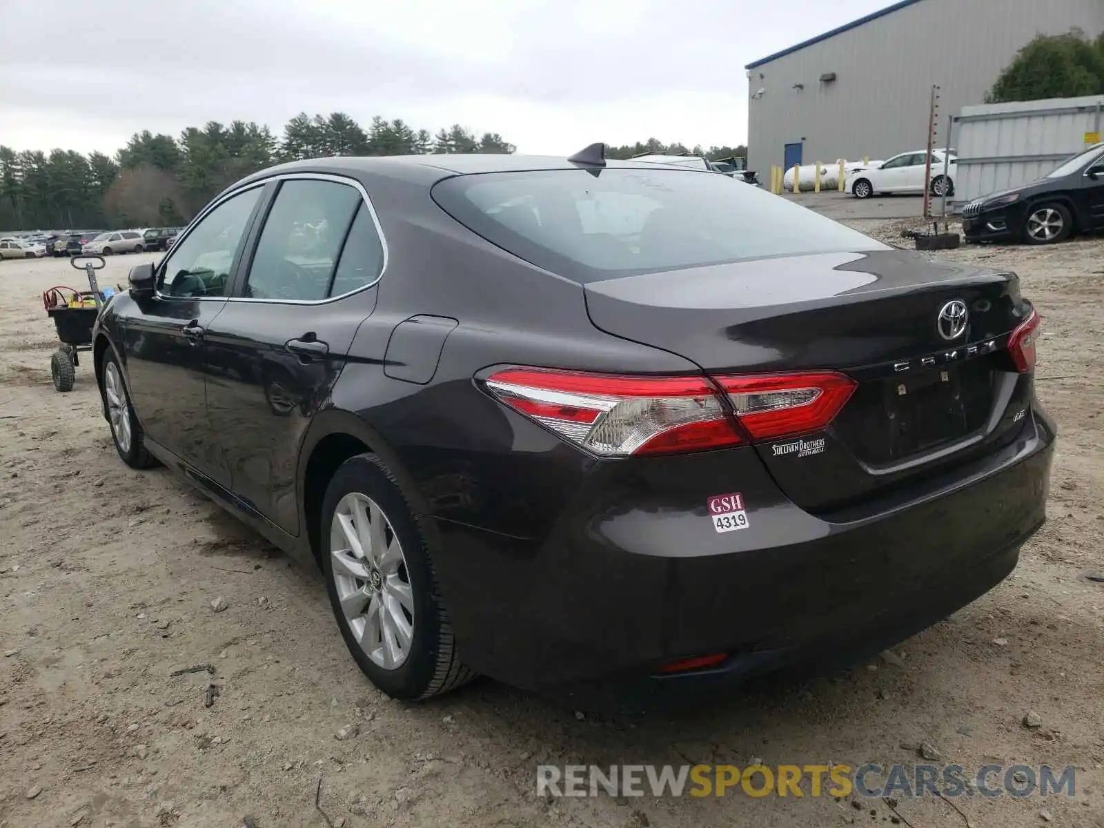 3 Photograph of a damaged car 4T1B11HK7KU215402 TOYOTA CAMRY 2019