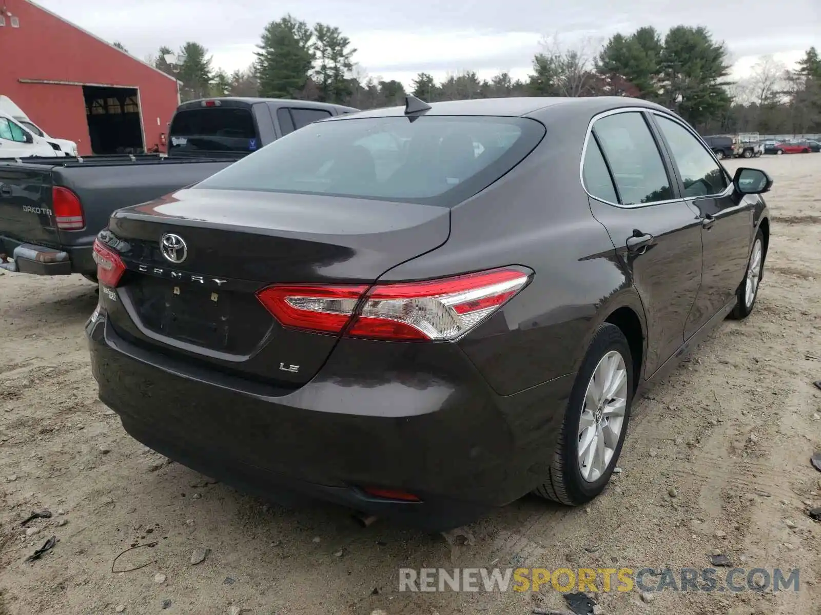 4 Photograph of a damaged car 4T1B11HK7KU215402 TOYOTA CAMRY 2019