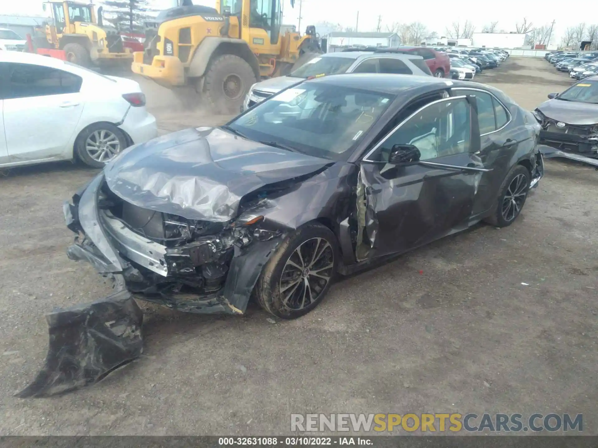 2 Photograph of a damaged car 4T1B11HK7KU215626 TOYOTA CAMRY 2019