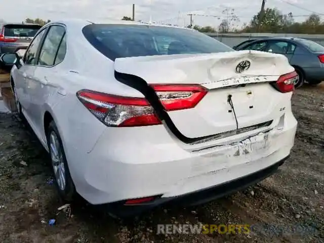 3 Photograph of a damaged car 4T1B11HK7KU215660 TOYOTA CAMRY 2019