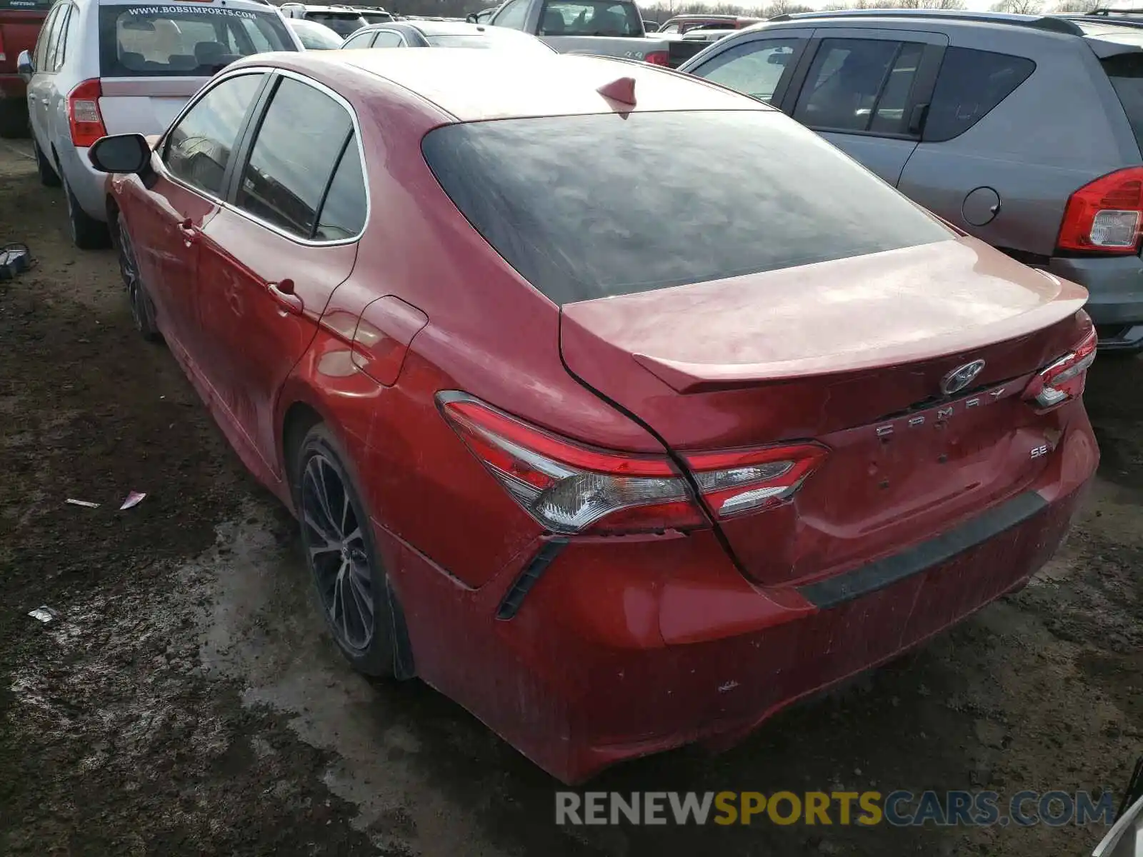 3 Photograph of a damaged car 4T1B11HK7KU216033 TOYOTA CAMRY 2019