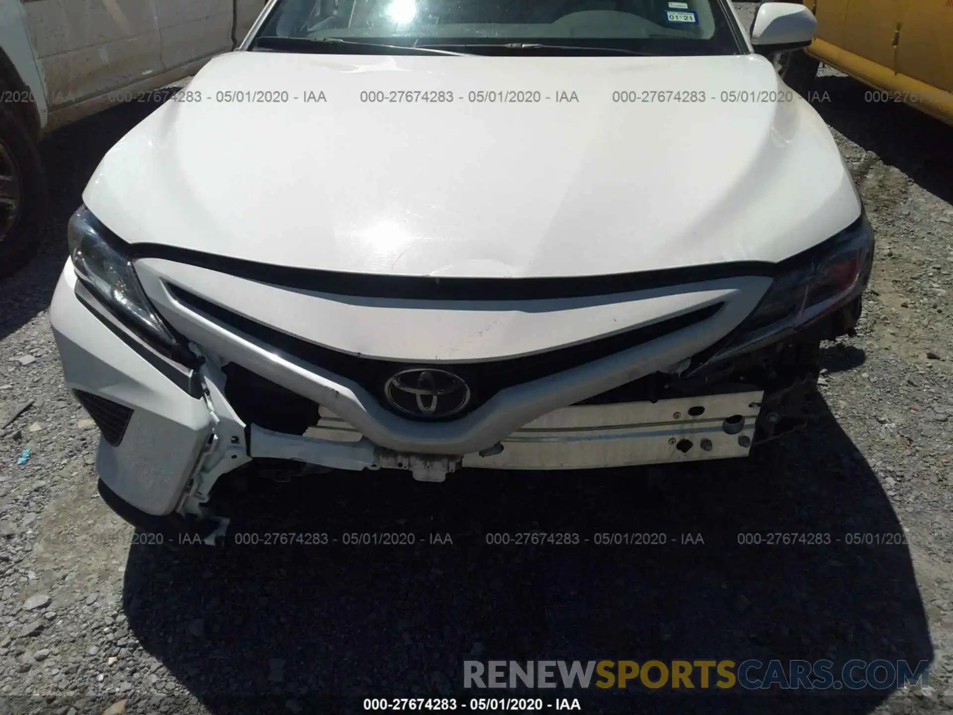 6 Photograph of a damaged car 4T1B11HK7KU216078 TOYOTA CAMRY 2019