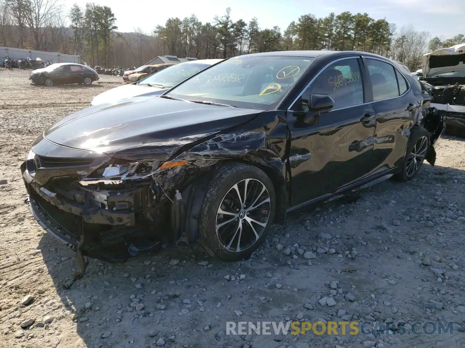 2 Photograph of a damaged car 4T1B11HK7KU216095 TOYOTA CAMRY 2019