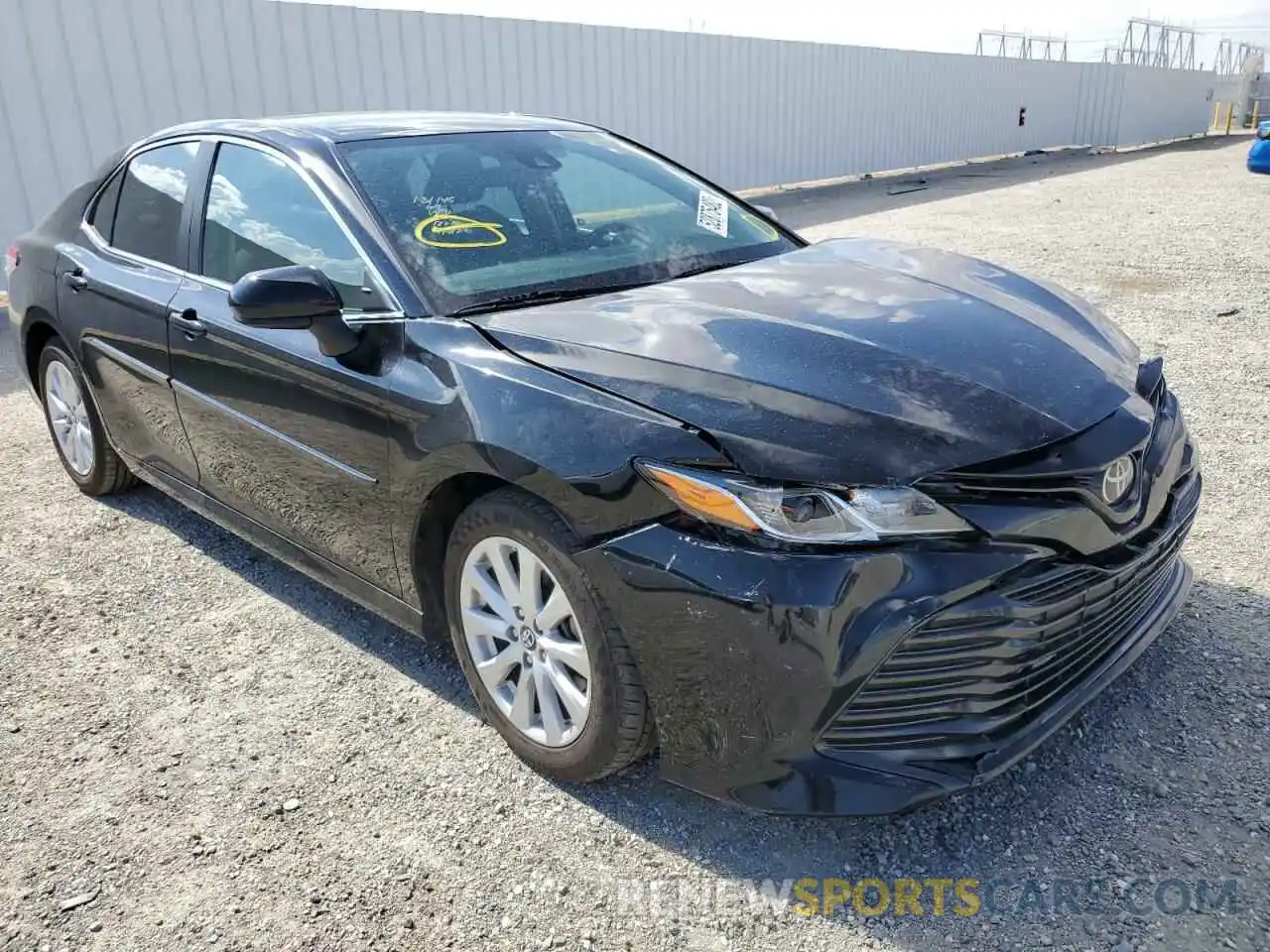 1 Photograph of a damaged car 4T1B11HK7KU217182 TOYOTA CAMRY 2019