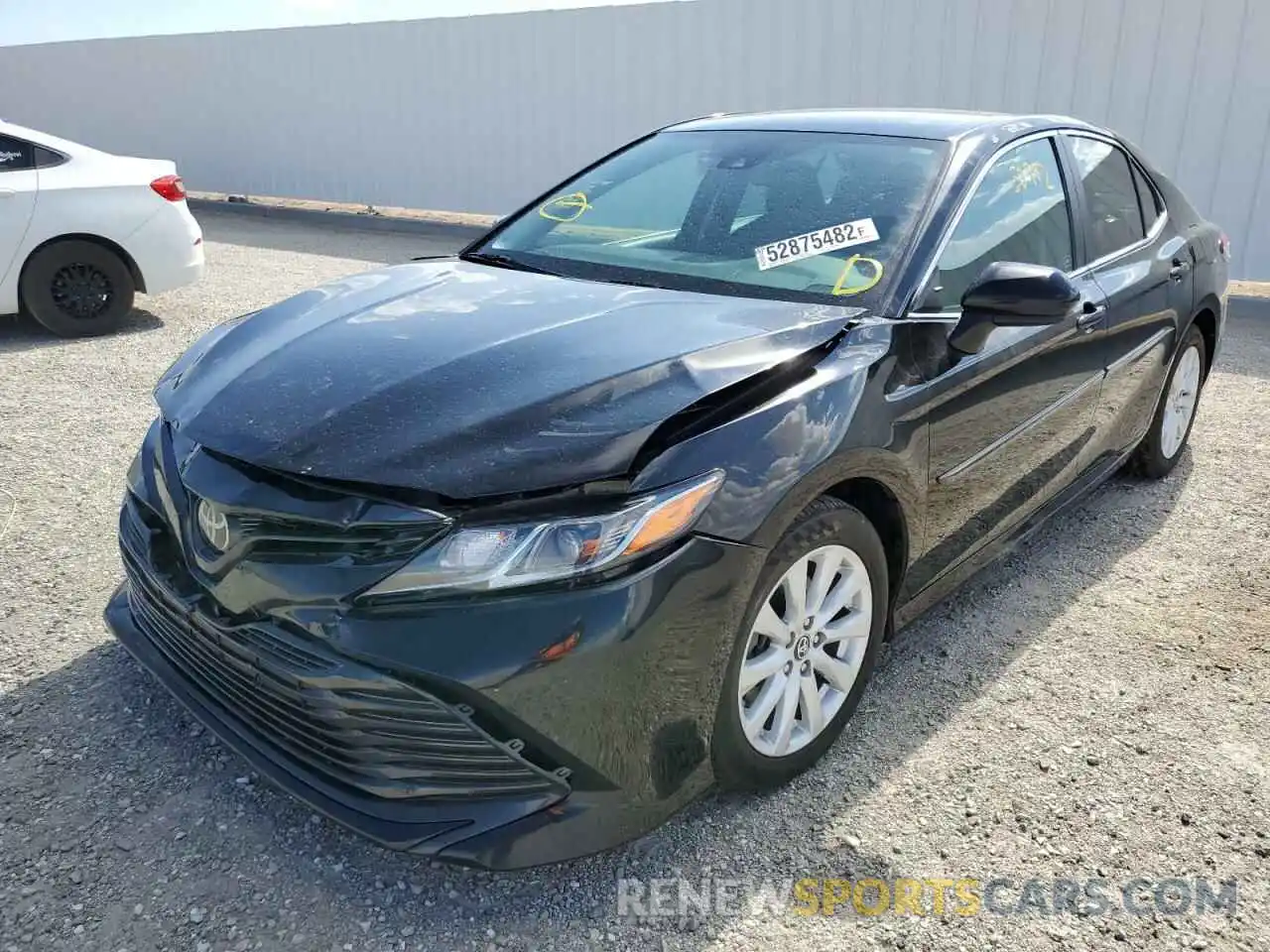 2 Photograph of a damaged car 4T1B11HK7KU217182 TOYOTA CAMRY 2019