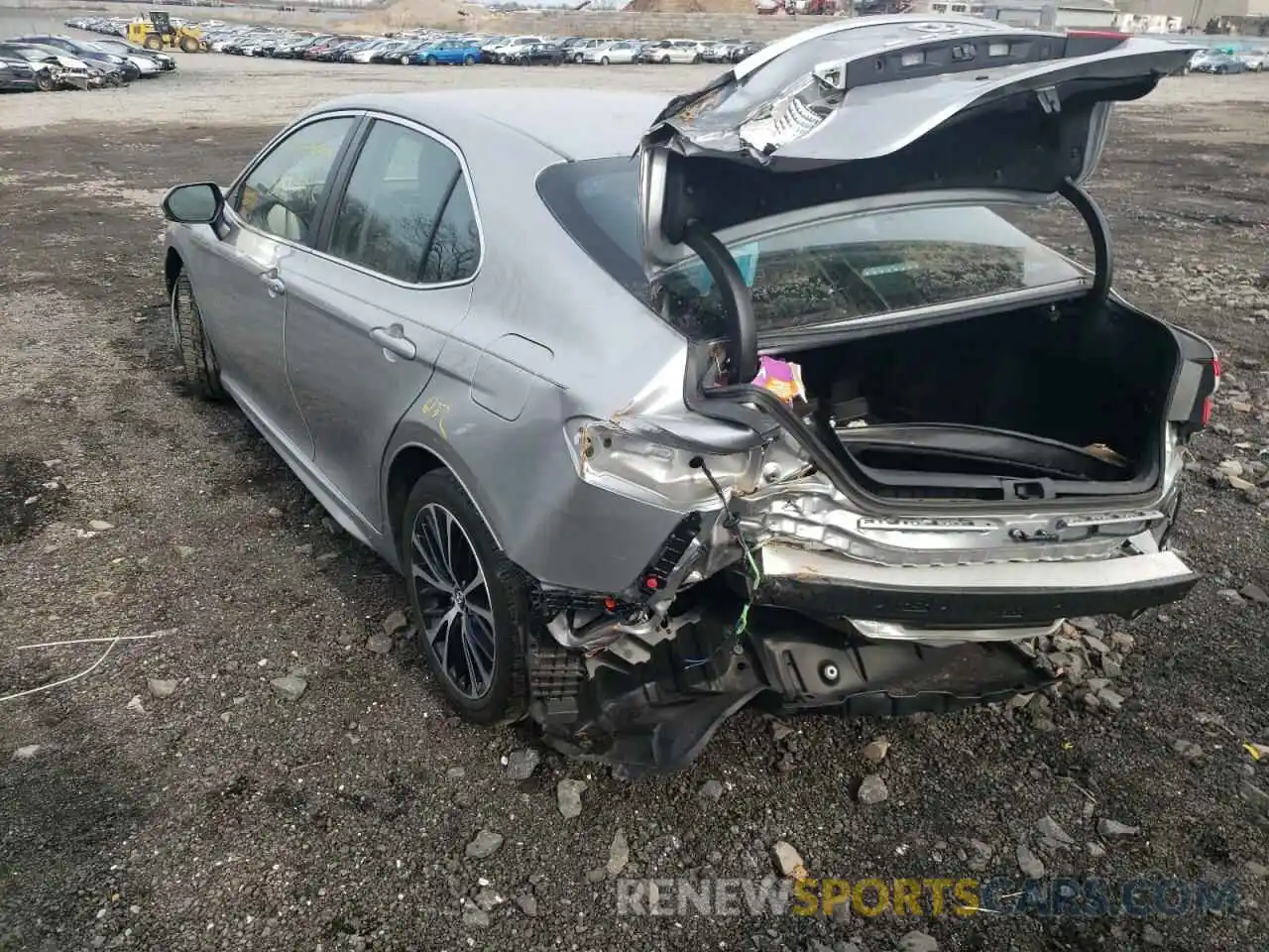 3 Photograph of a damaged car 4T1B11HK7KU217733 TOYOTA CAMRY 2019