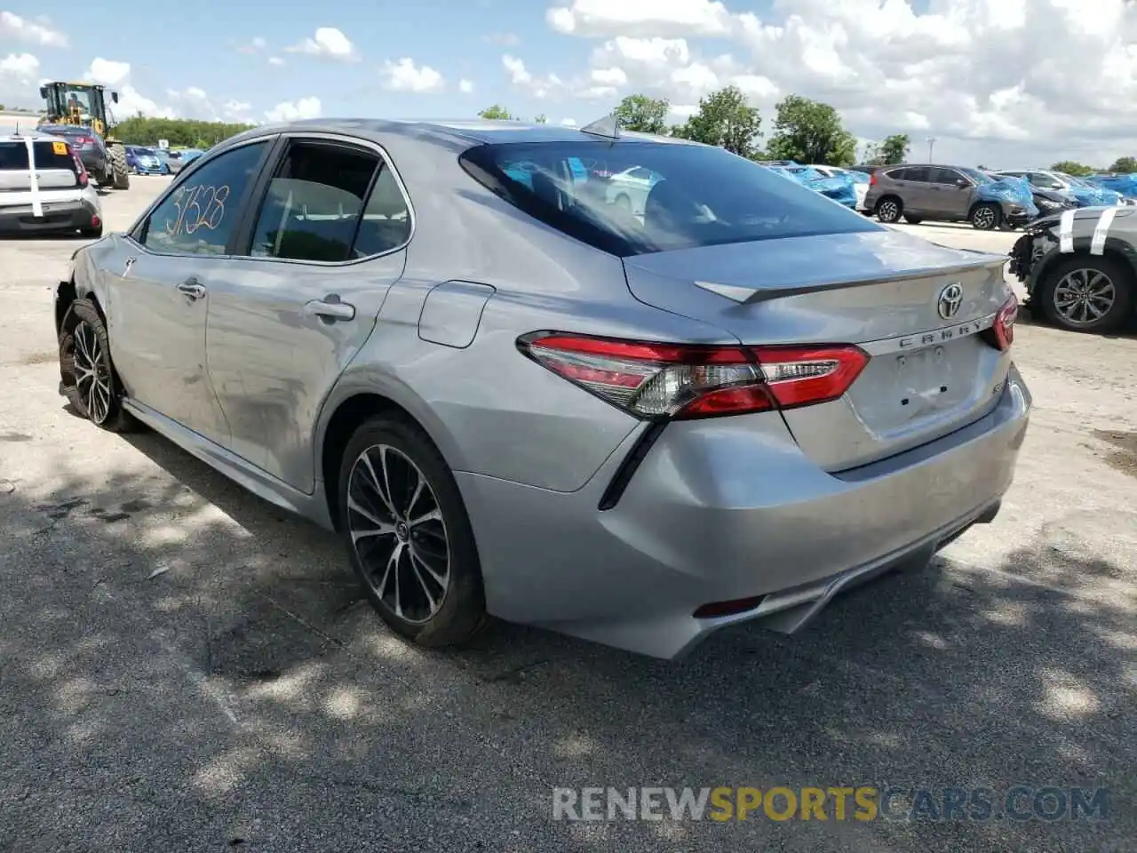 3 Photograph of a damaged car 4T1B11HK7KU218803 TOYOTA CAMRY 2019