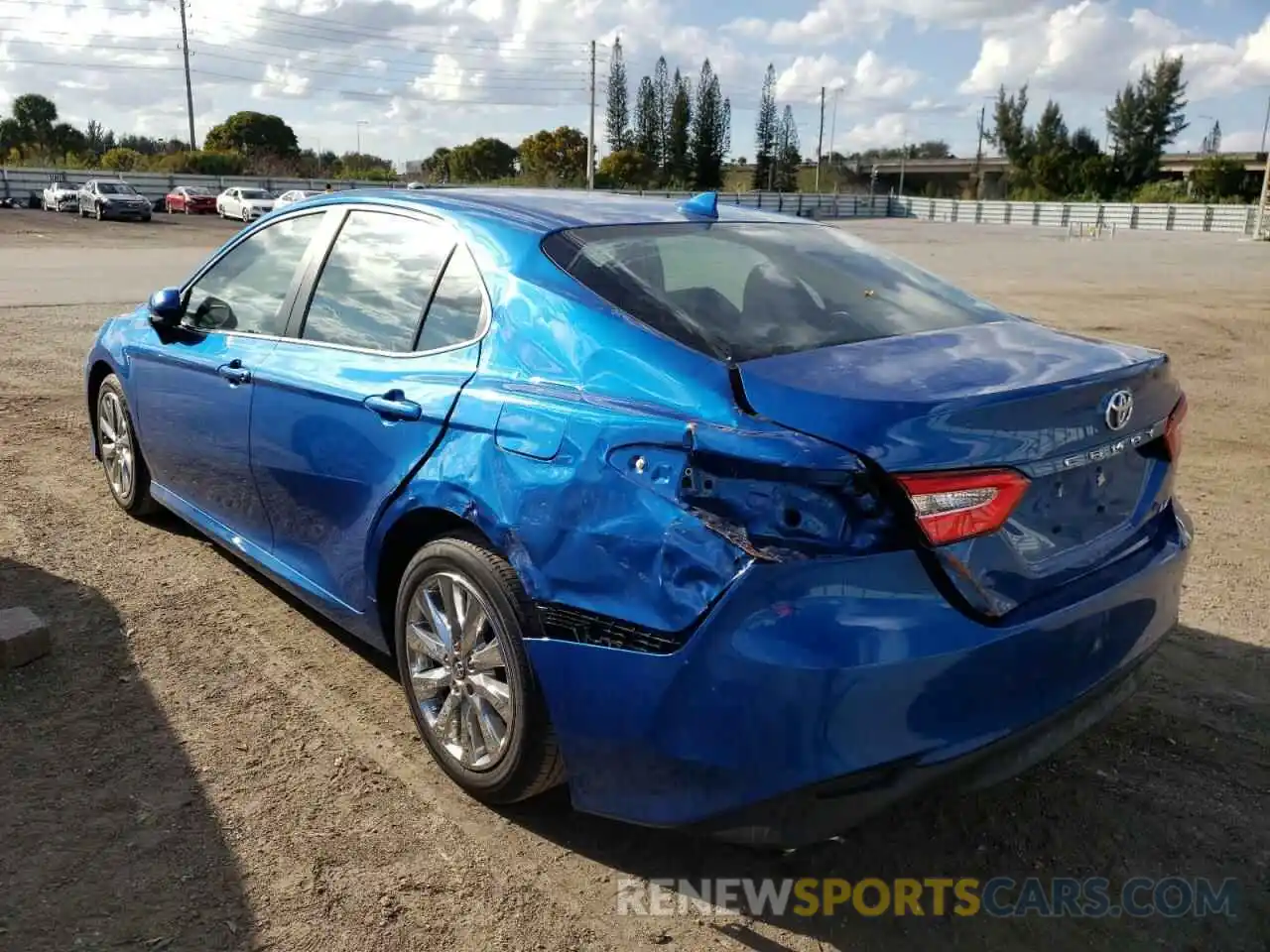 3 Photograph of a damaged car 4T1B11HK7KU219384 TOYOTA CAMRY 2019