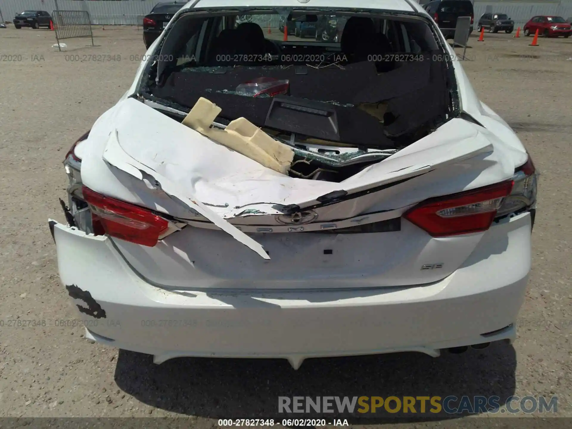 6 Photograph of a damaged car 4T1B11HK7KU219708 TOYOTA CAMRY 2019