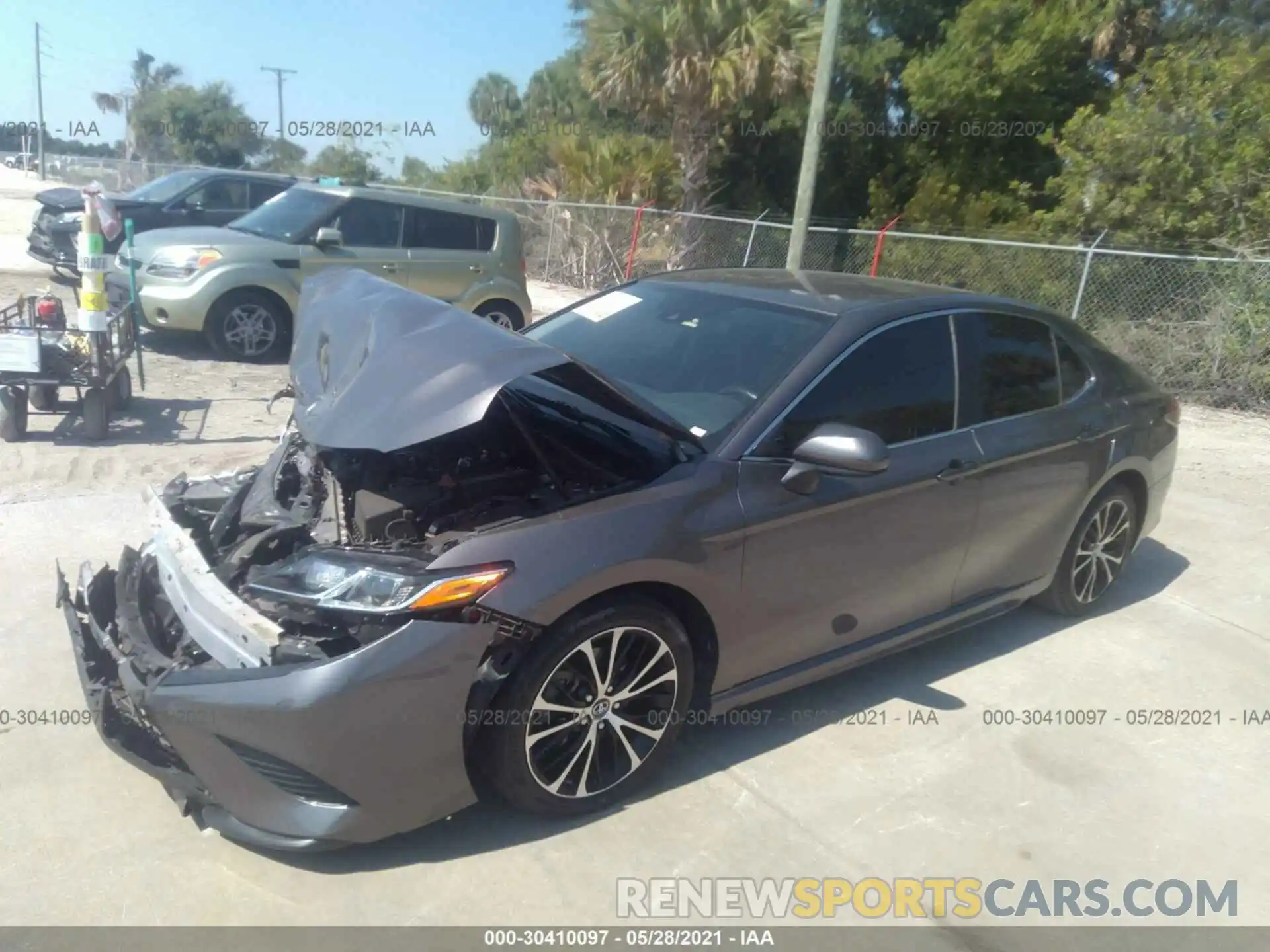 2 Photograph of a damaged car 4T1B11HK7KU219756 TOYOTA CAMRY 2019