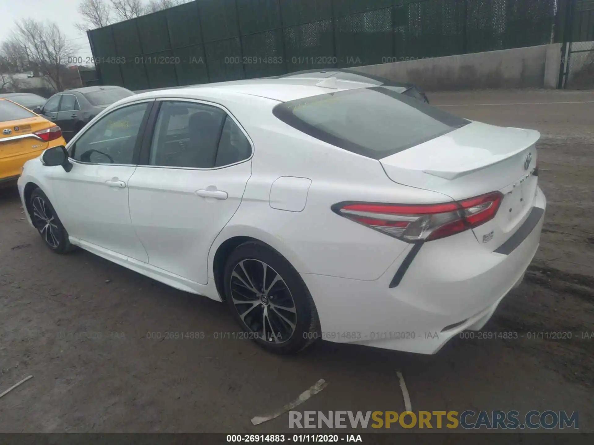 3 Photograph of a damaged car 4T1B11HK7KU220602 TOYOTA CAMRY 2019