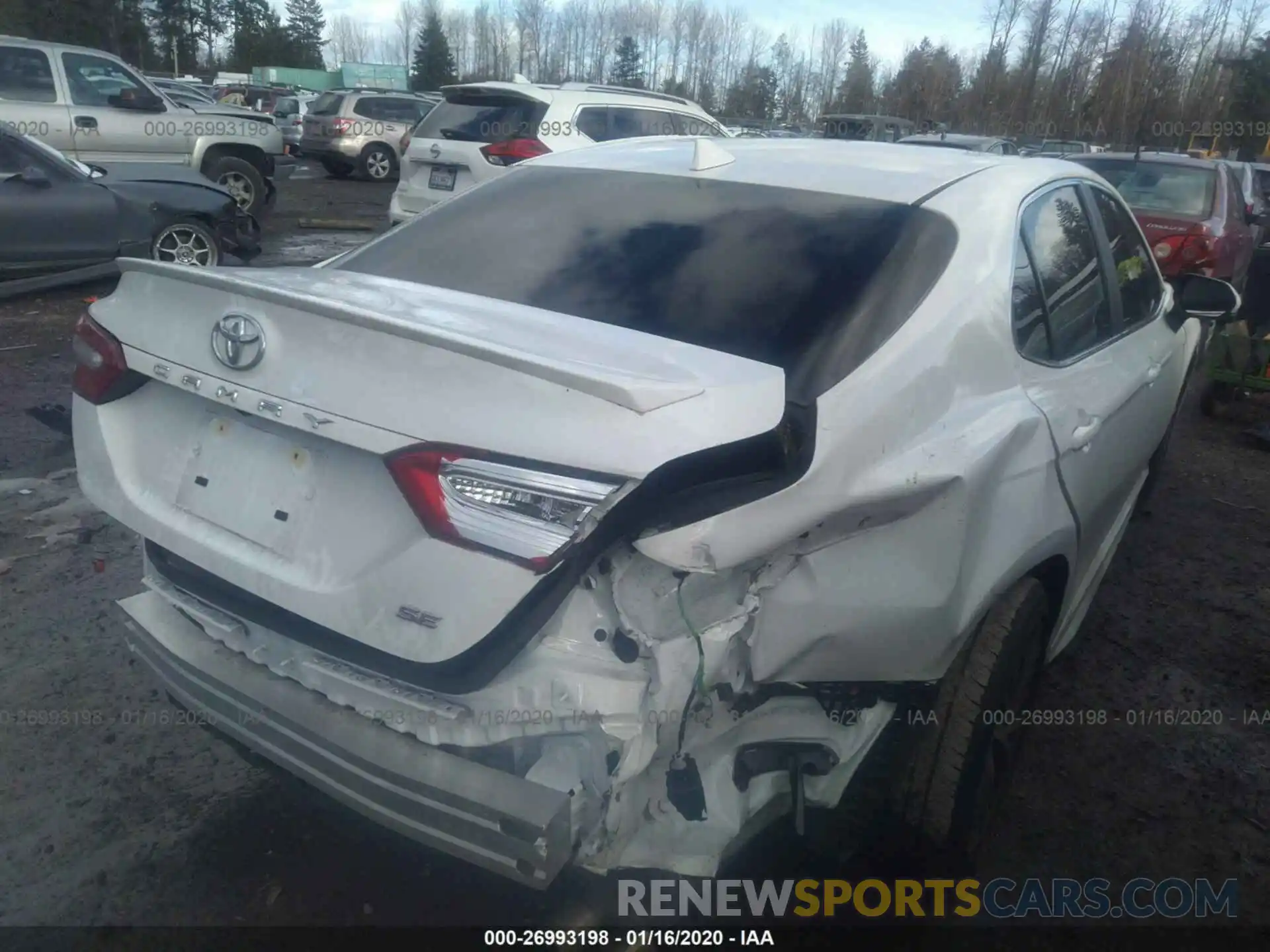 4 Photograph of a damaged car 4T1B11HK7KU220972 TOYOTA CAMRY 2019