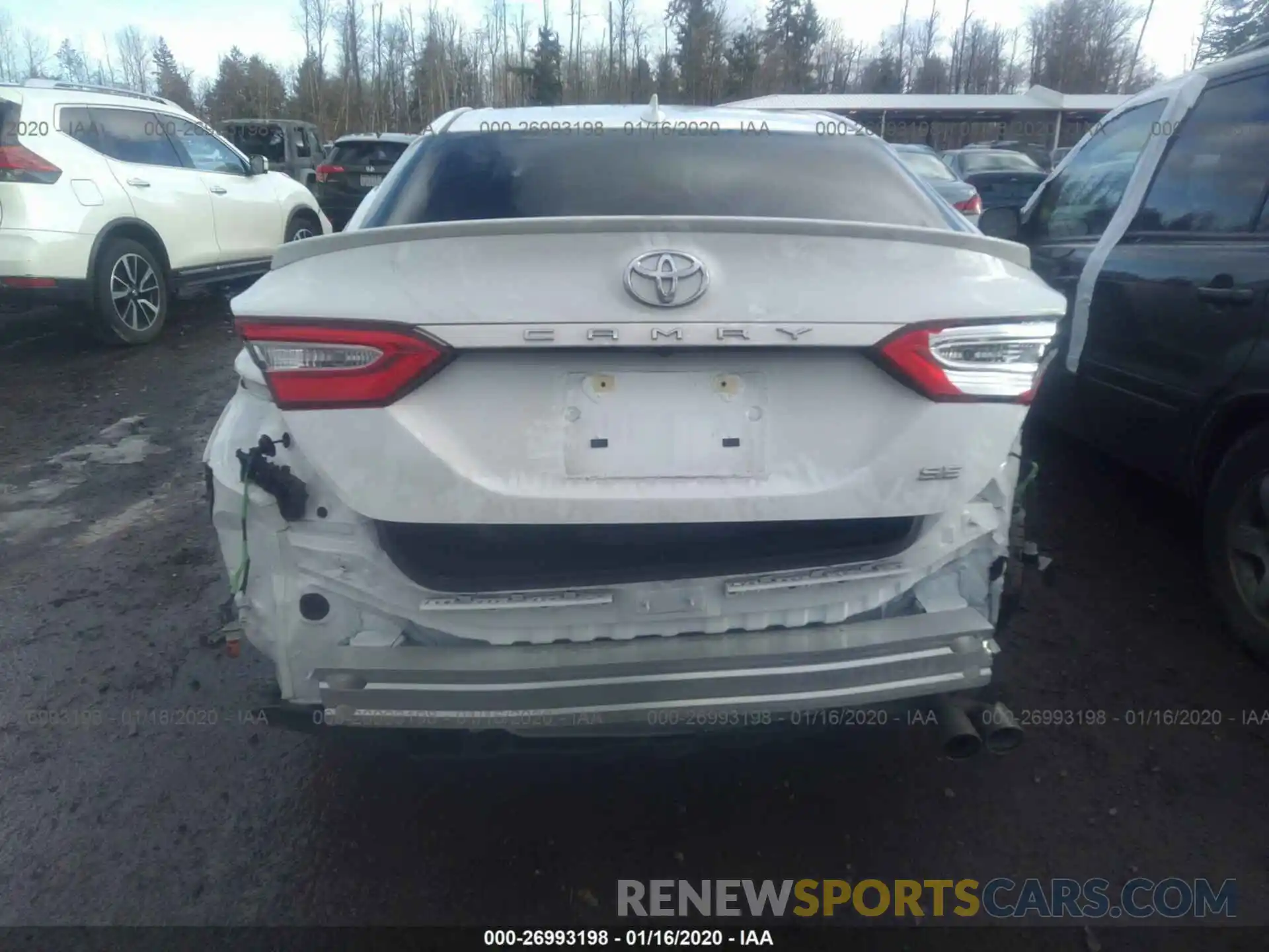 6 Photograph of a damaged car 4T1B11HK7KU220972 TOYOTA CAMRY 2019