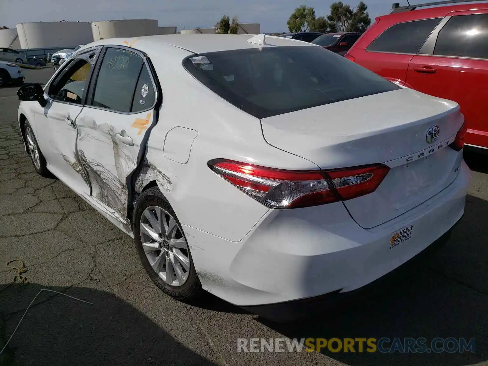 3 Photograph of a damaged car 4T1B11HK7KU221555 TOYOTA CAMRY 2019