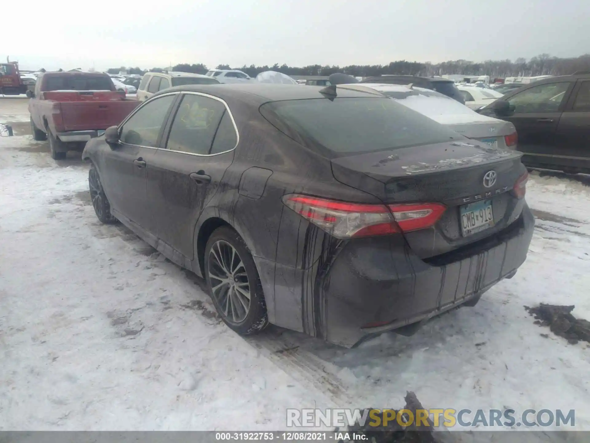 3 Photograph of a damaged car 4T1B11HK7KU221782 TOYOTA CAMRY 2019