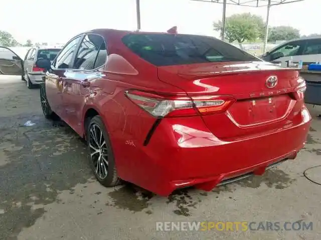 3 Photograph of a damaged car 4T1B11HK7KU221832 TOYOTA CAMRY 2019