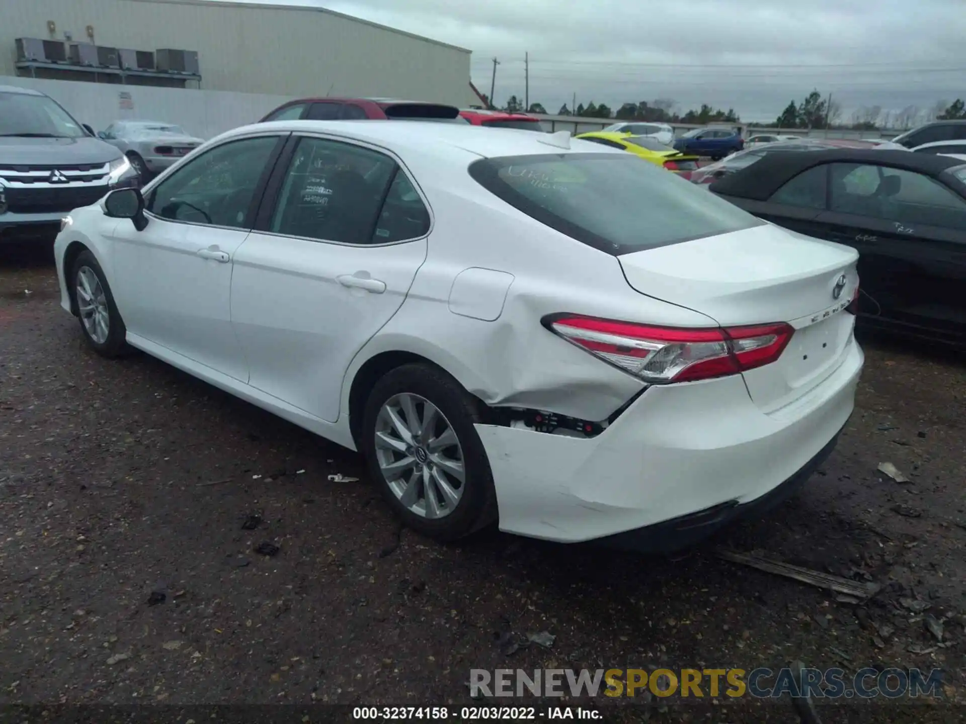 3 Photograph of a damaged car 4T1B11HK7KU221944 TOYOTA CAMRY 2019