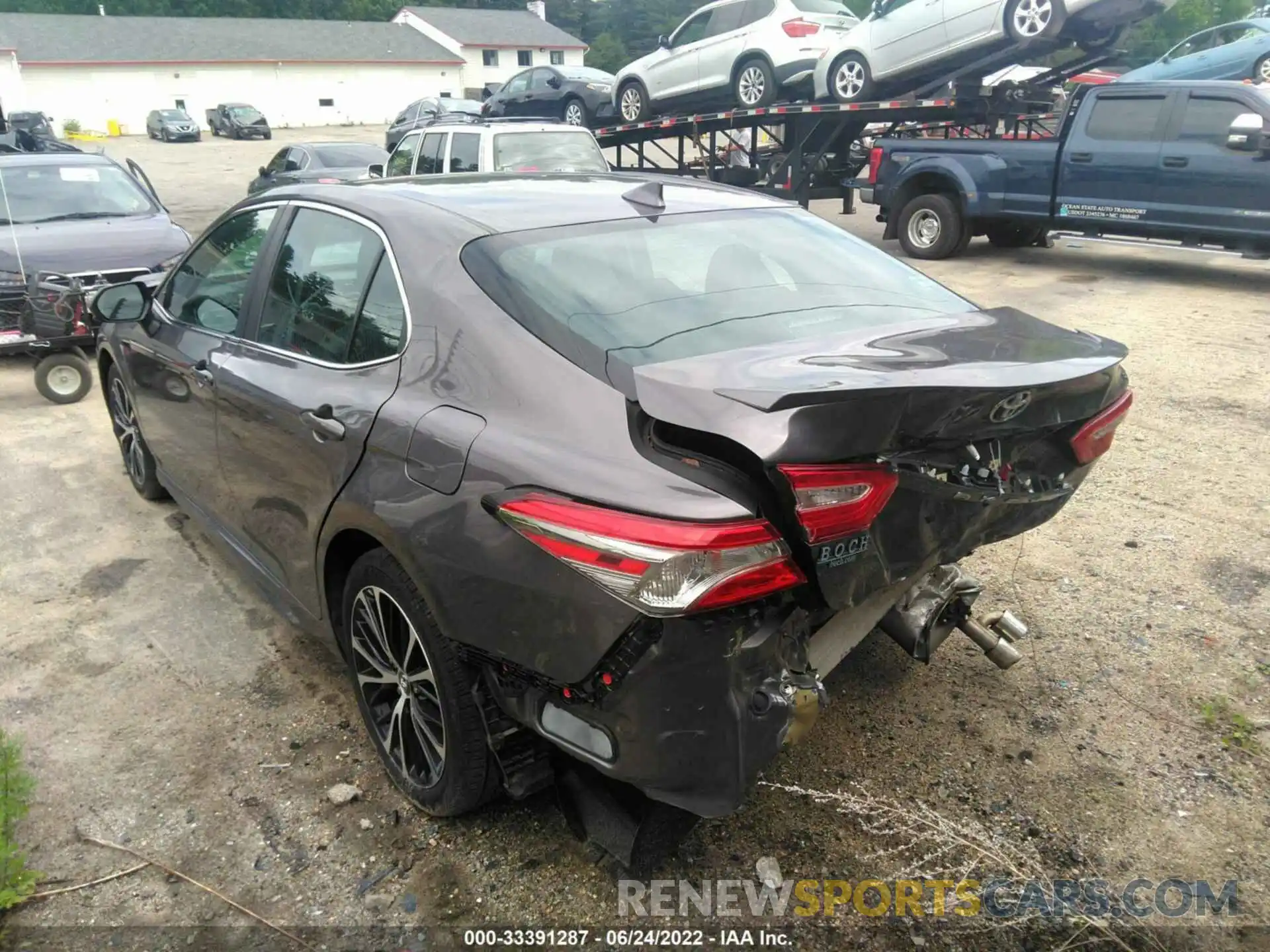 3 Photograph of a damaged car 4T1B11HK7KU222088 TOYOTA CAMRY 2019