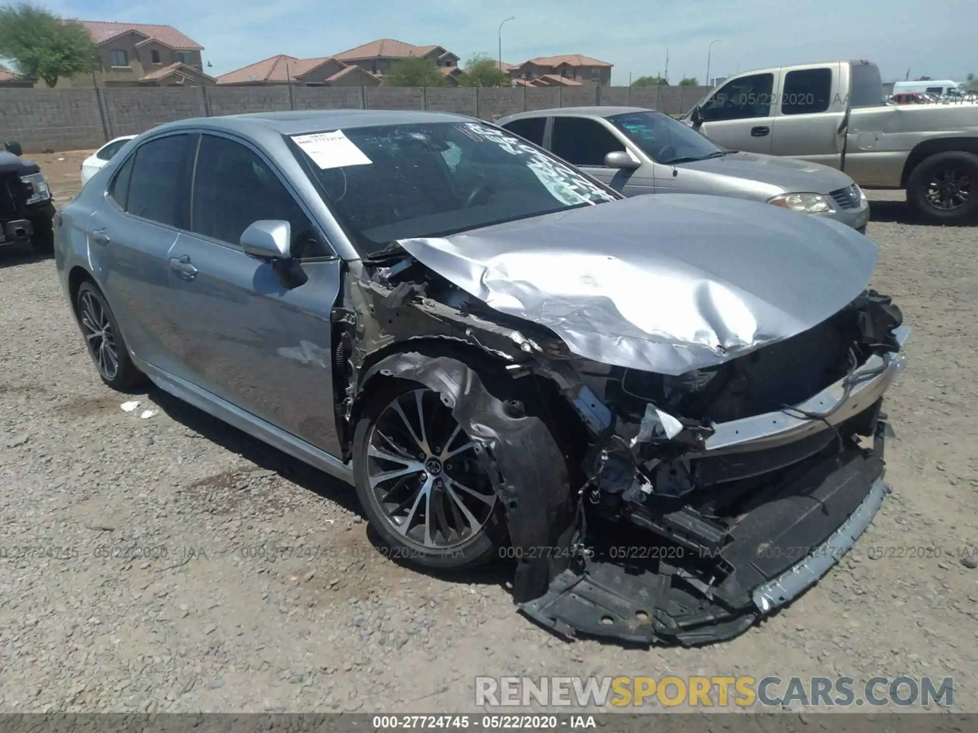 1 Photograph of a damaged car 4T1B11HK7KU223094 TOYOTA CAMRY 2019