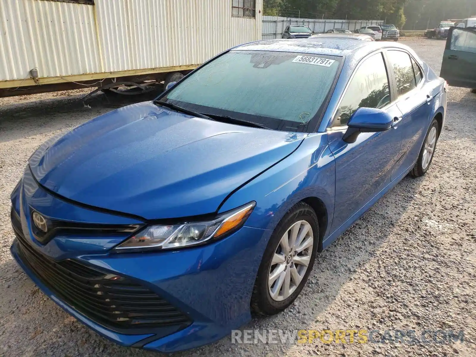 2 Photograph of a damaged car 4T1B11HK7KU223760 TOYOTA CAMRY 2019