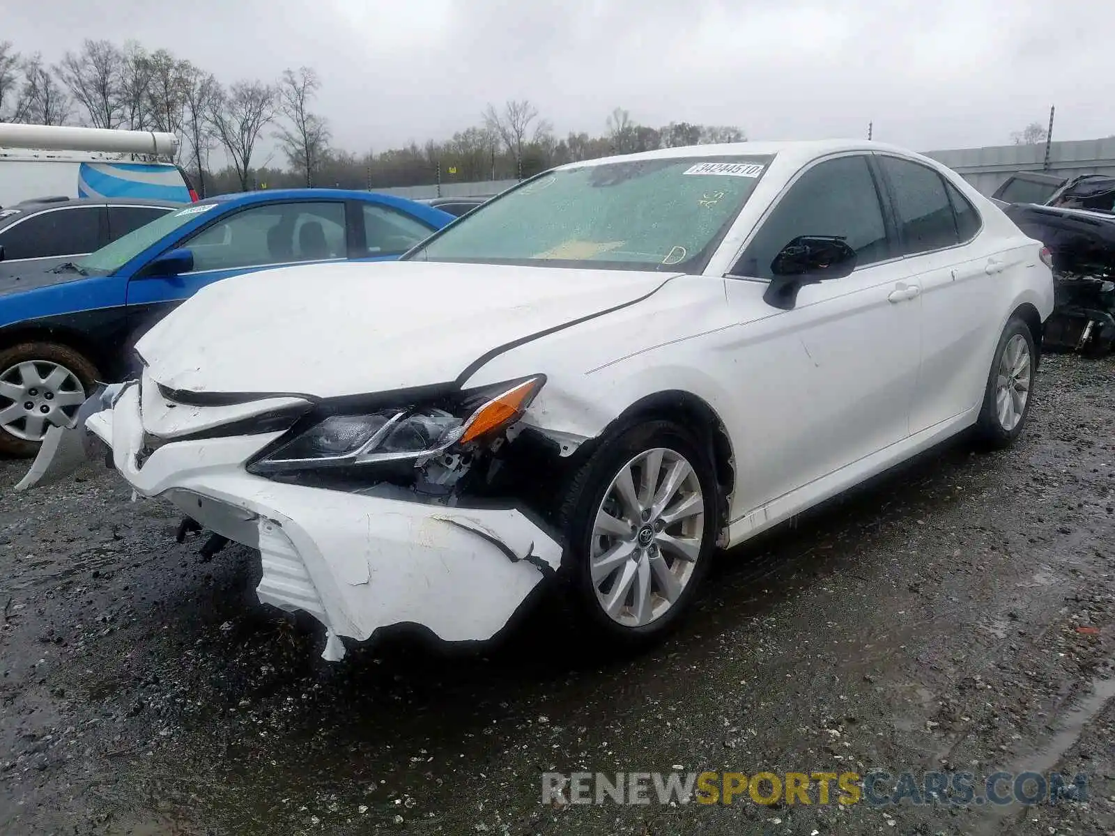 2 Photograph of a damaged car 4T1B11HK7KU224892 TOYOTA CAMRY 2019