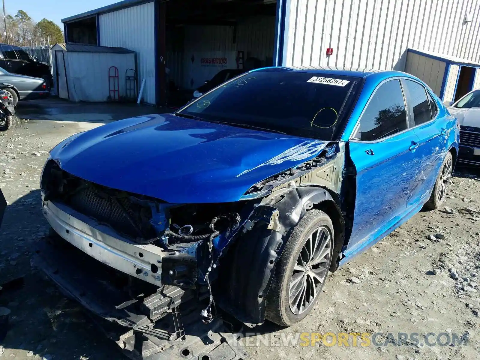 2 Photograph of a damaged car 4T1B11HK7KU226397 TOYOTA CAMRY 2019