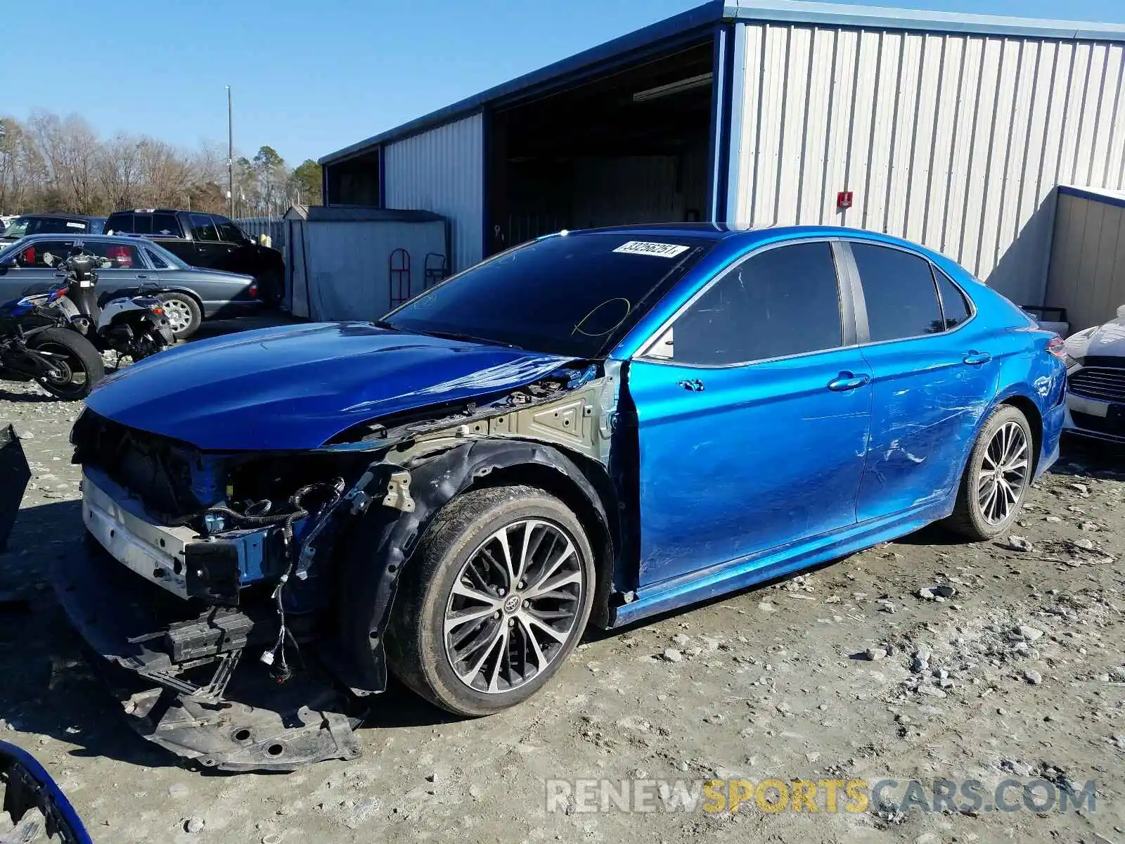 9 Photograph of a damaged car 4T1B11HK7KU226397 TOYOTA CAMRY 2019