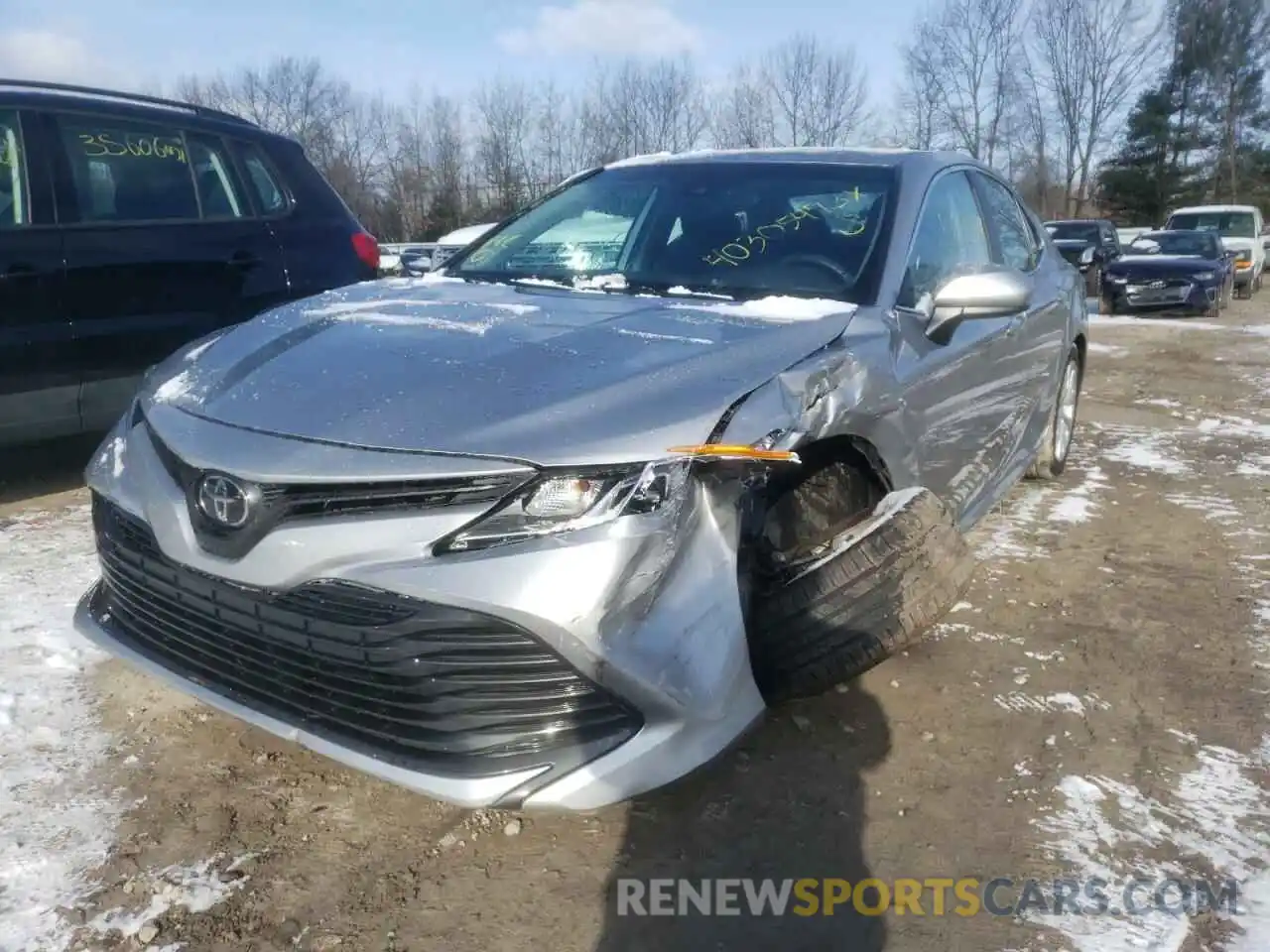 2 Photograph of a damaged car 4T1B11HK7KU226755 TOYOTA CAMRY 2019