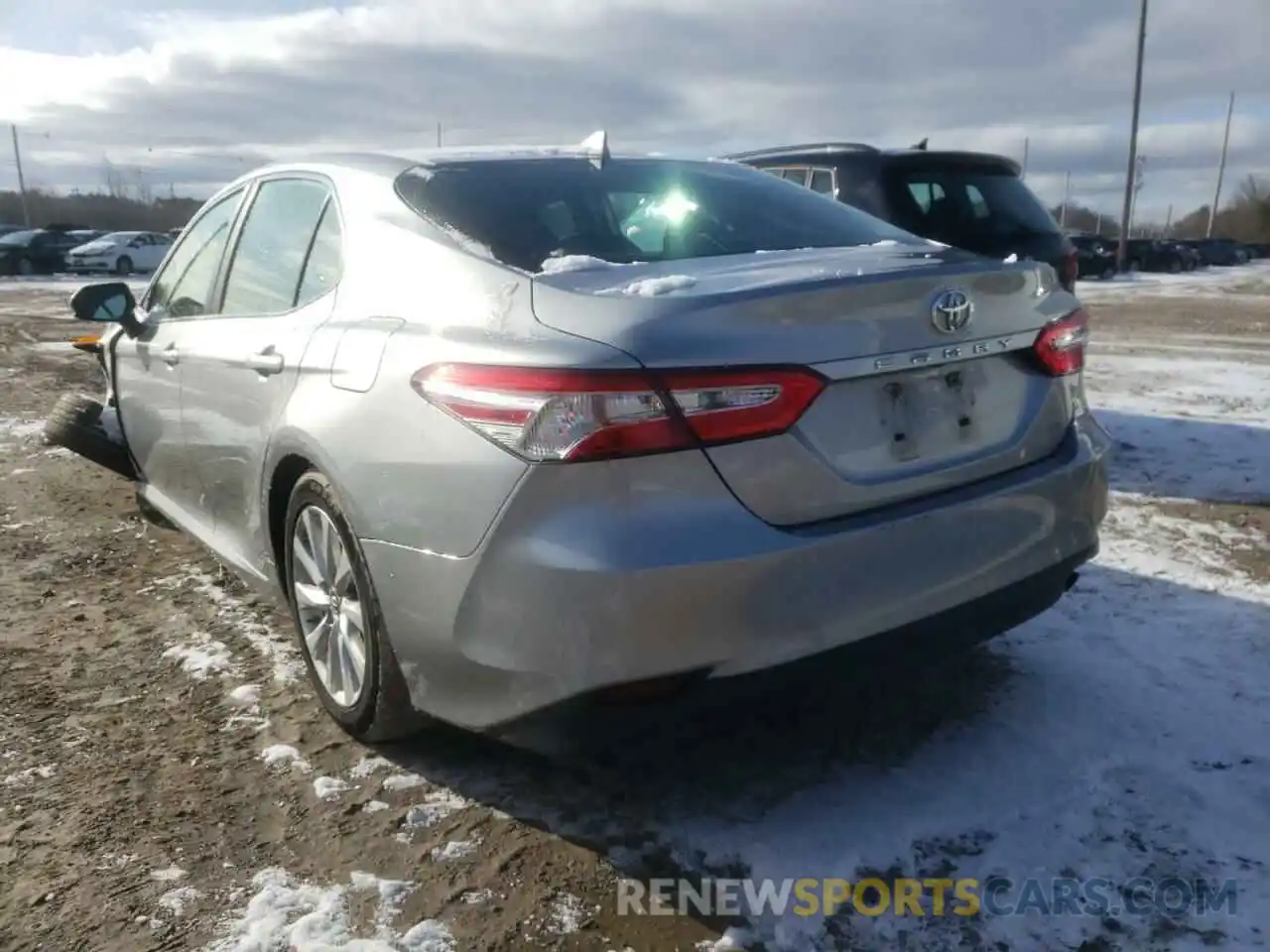 3 Photograph of a damaged car 4T1B11HK7KU226755 TOYOTA CAMRY 2019