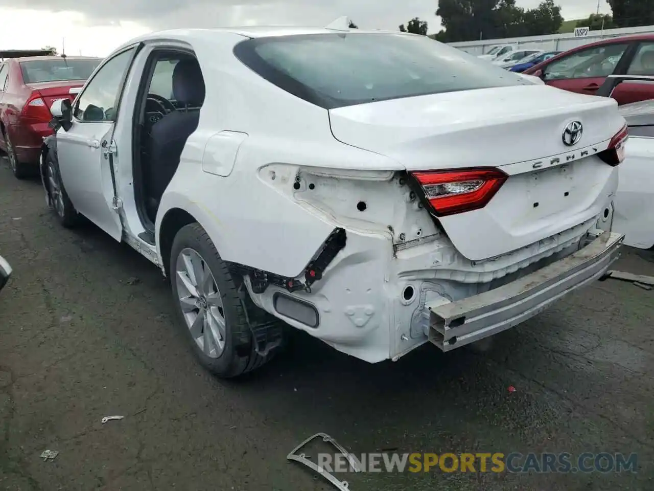 2 Photograph of a damaged car 4T1B11HK7KU227081 TOYOTA CAMRY 2019