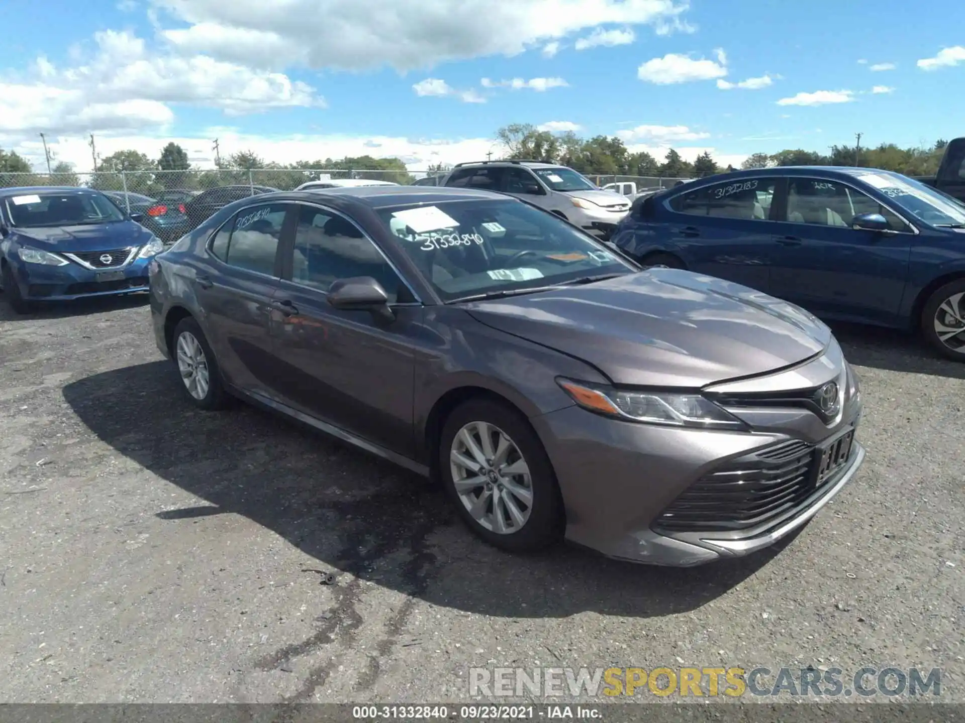 1 Photograph of a damaged car 4T1B11HK7KU227288 TOYOTA CAMRY 2019